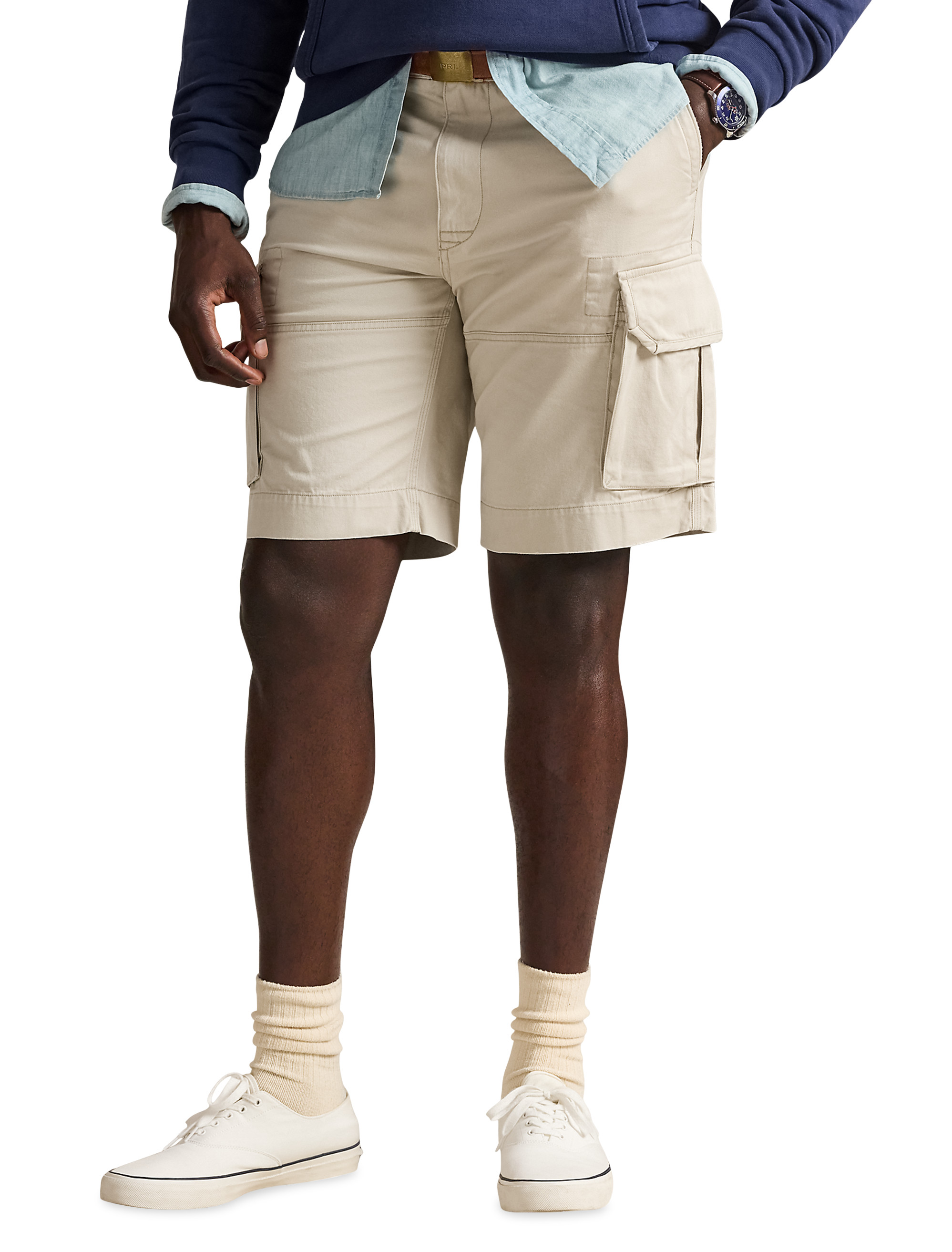 Men's Relaxed Fit Chino Shorts | DXL