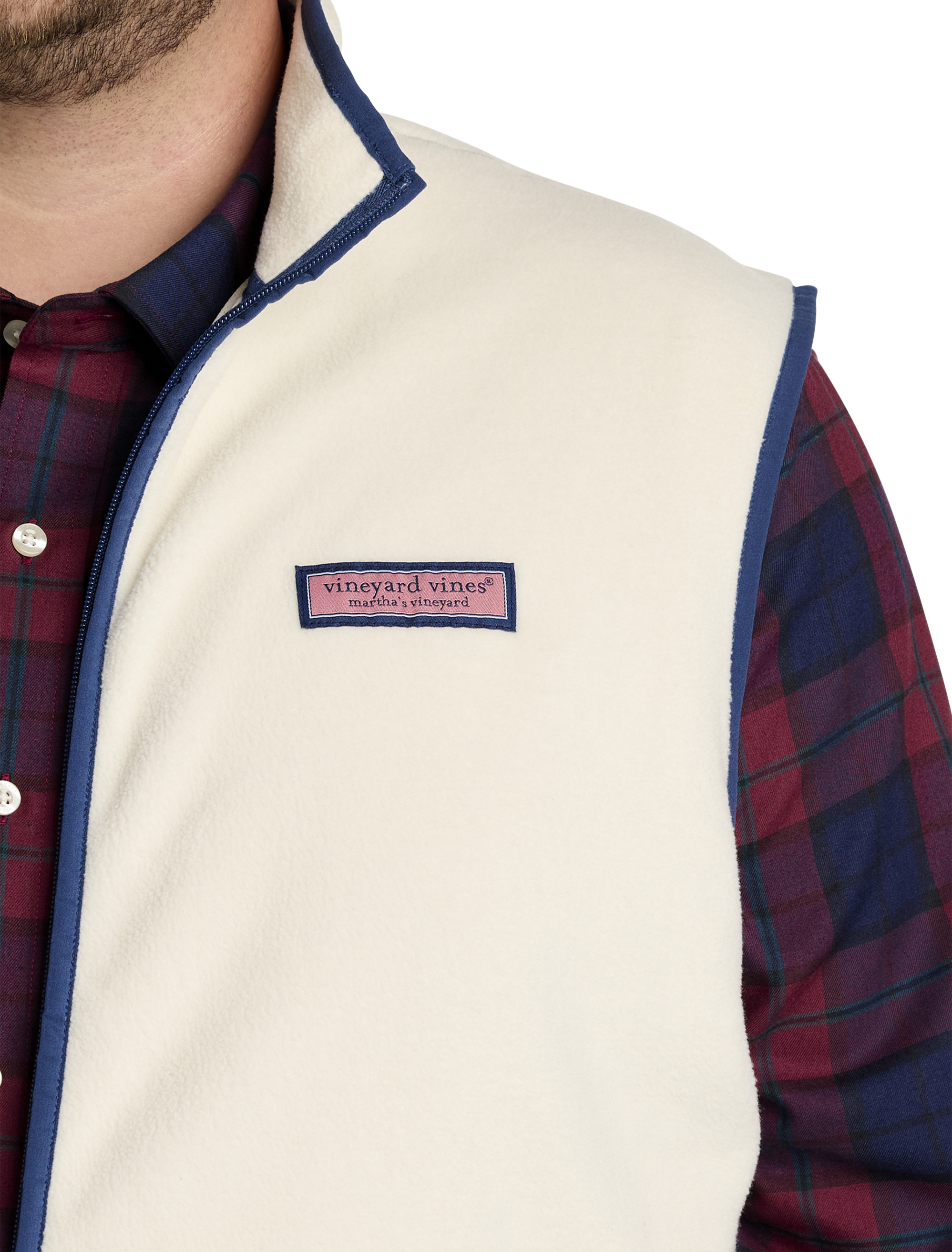 Harbor Fleece Zip-Front Vest