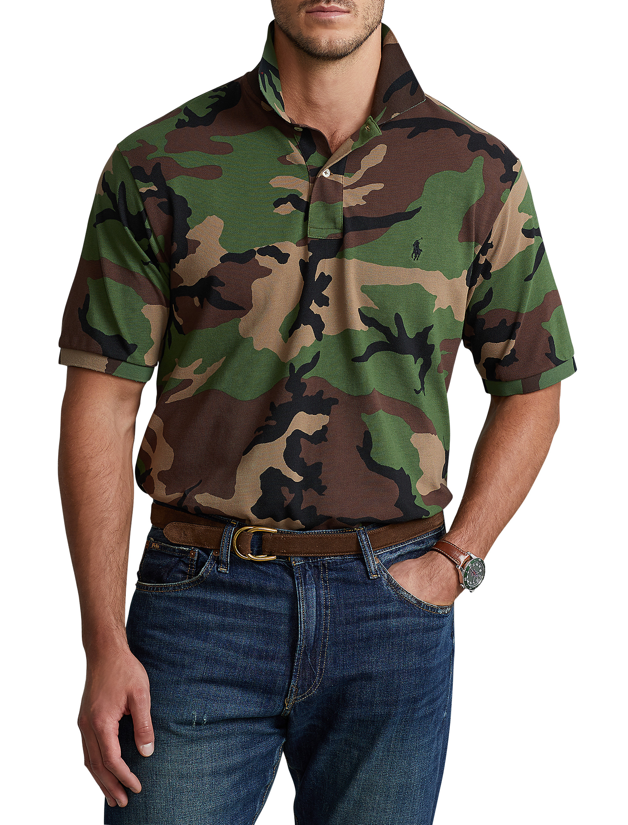 Camouflage ralph lauren polo shirt hotsell