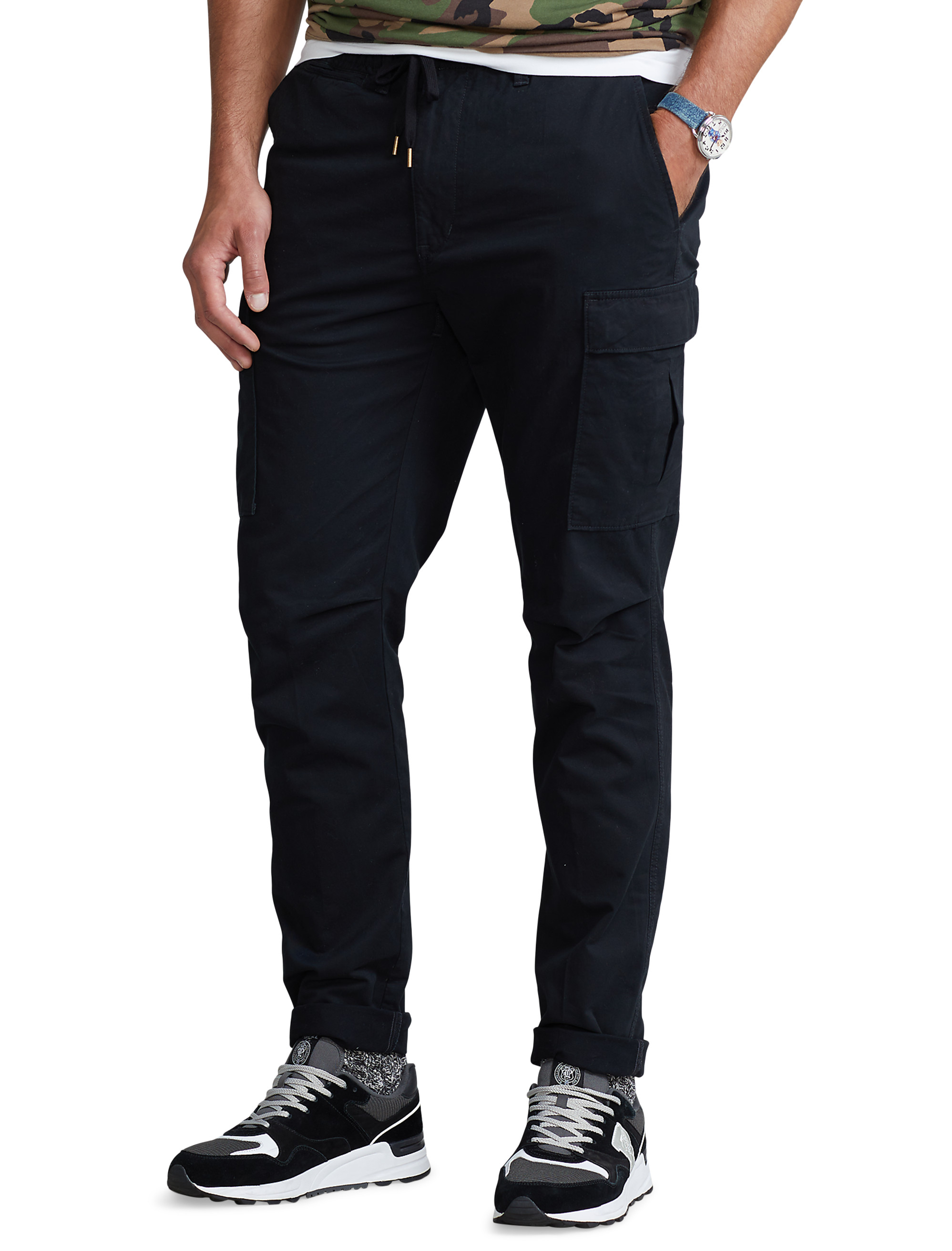 Big + Tall, Polo Ralph Lauren Stretch Slim-Fit Twill Cargo Pants