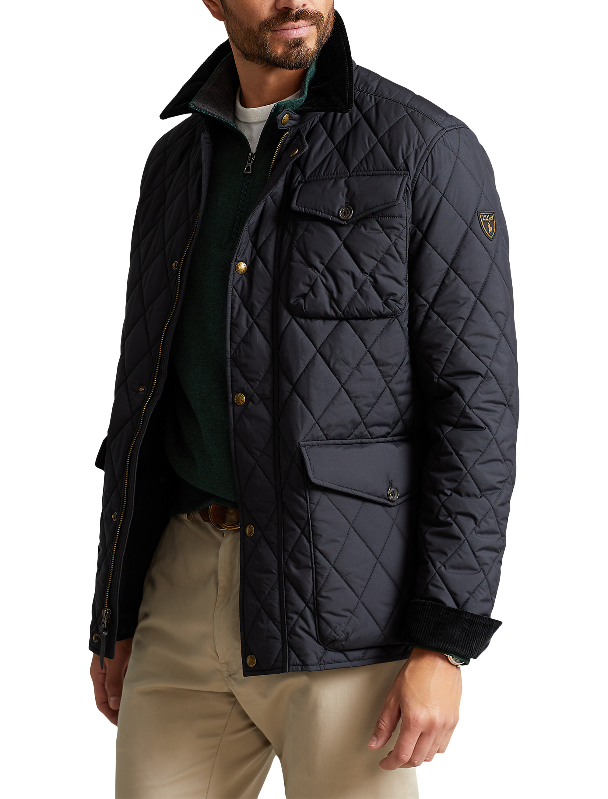 Mens ralph lauren quilted jacket online