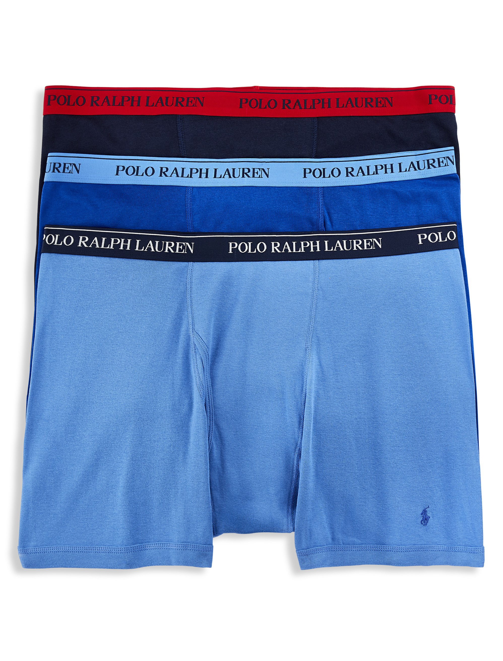 Polo Ralph Lauren Classic Fit Long Leg Boxer Briefs 3-Pack