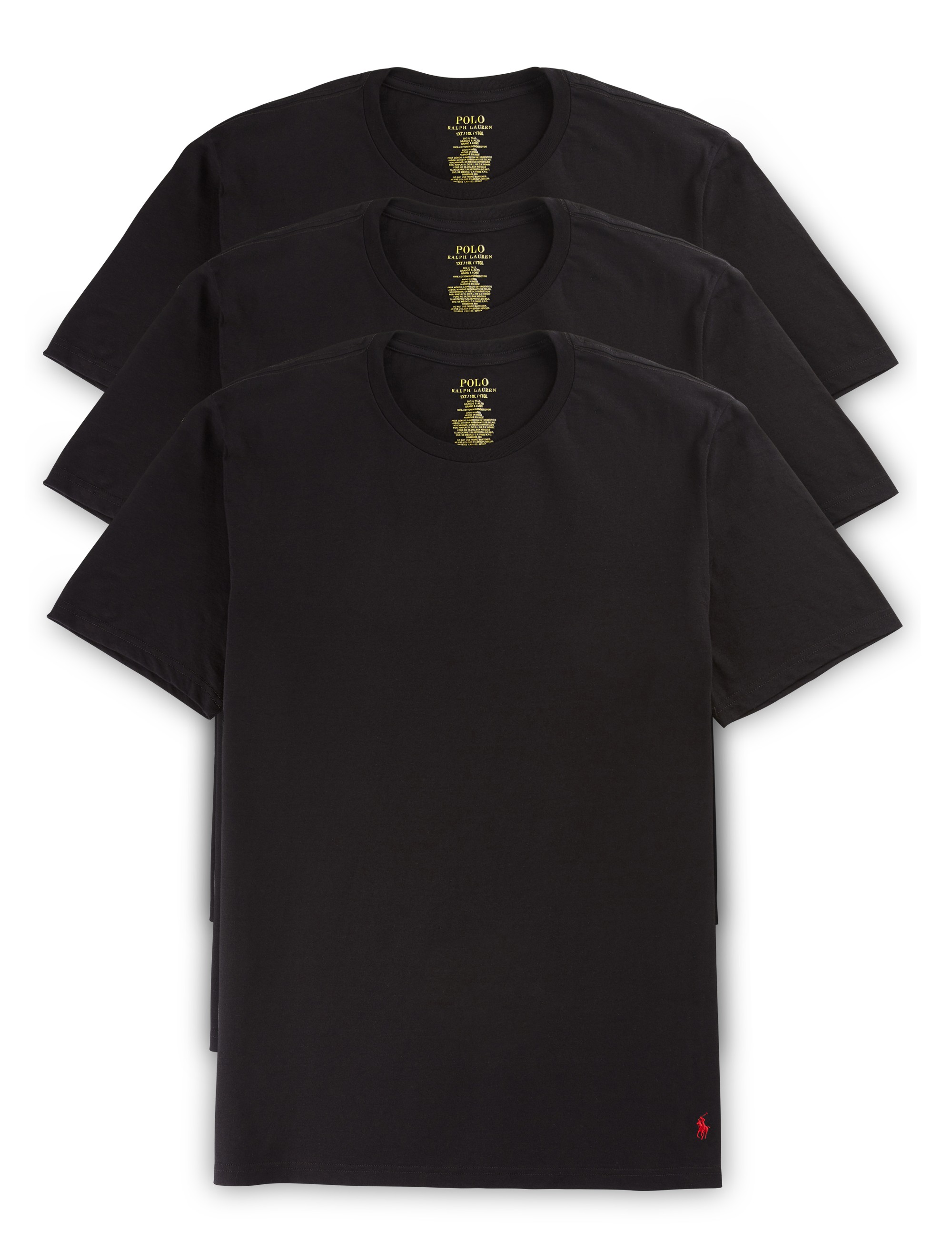 3-pk Crewneck Undershirts - thumbnail 2
