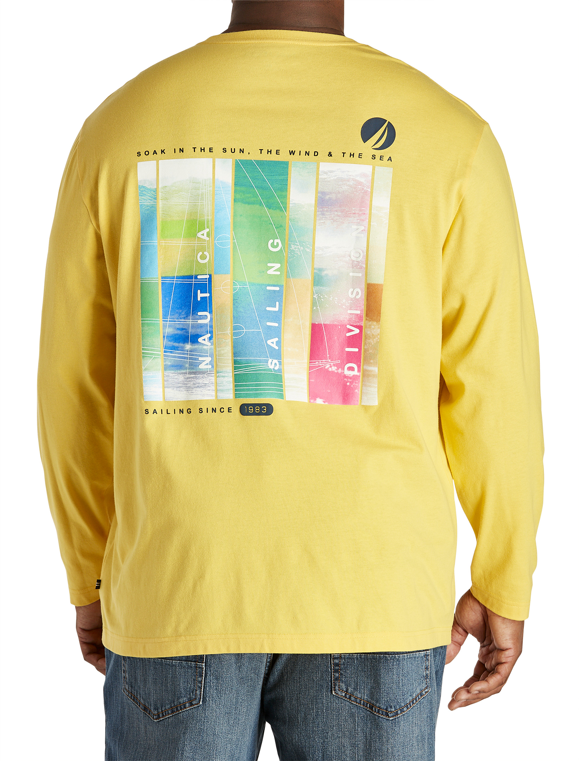 NAU LS SAIL DIV GRPH LT MIMOSA