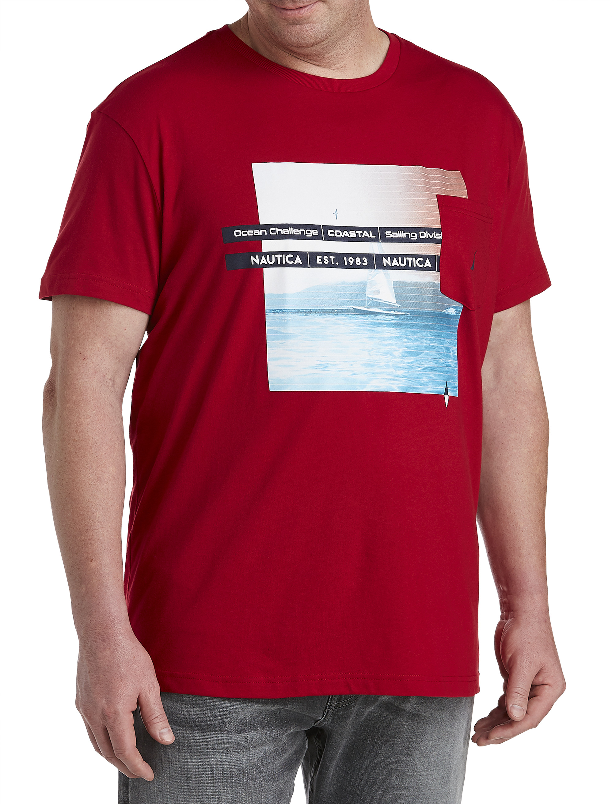 nautica pocket tee