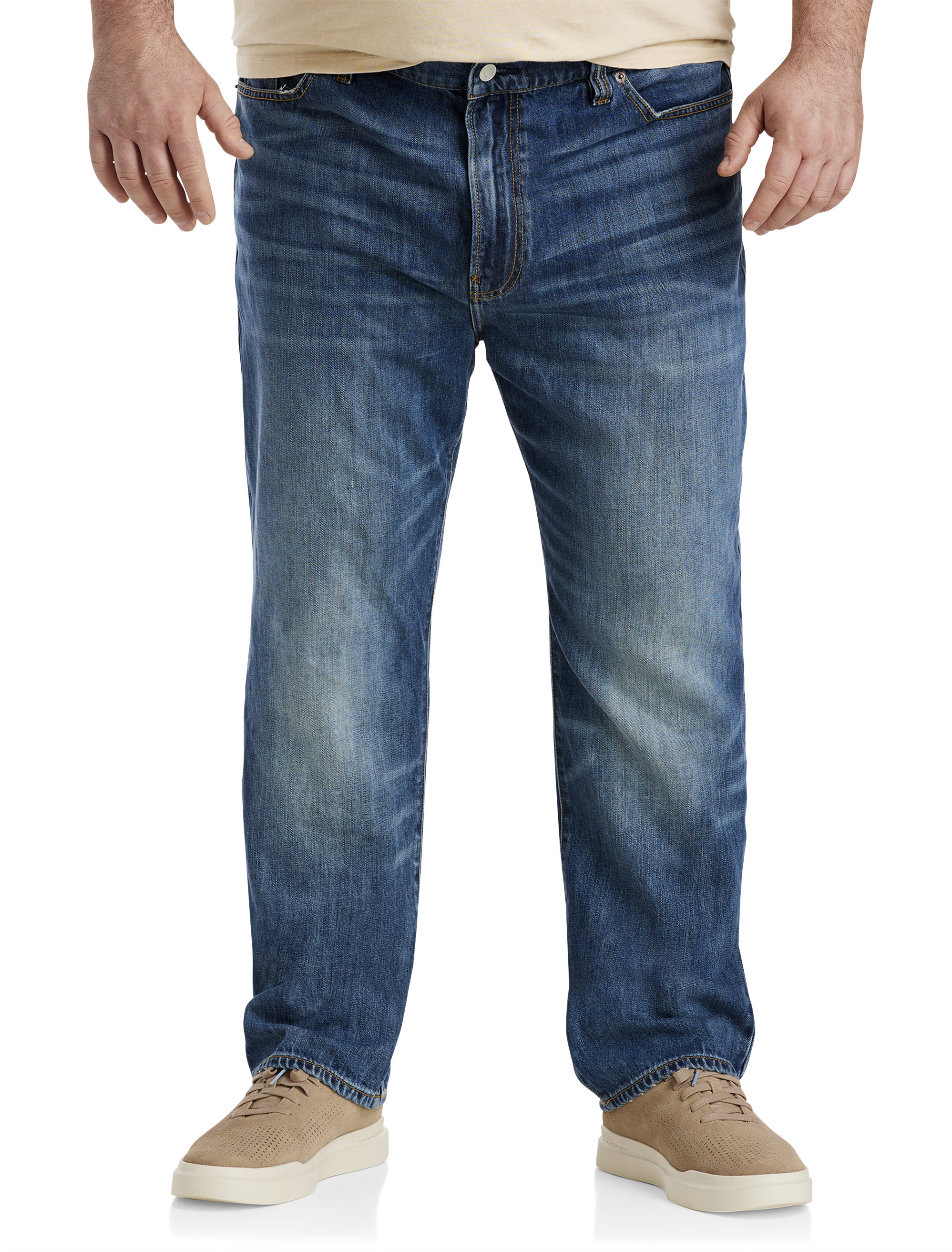 Lucky Brand Big & Tall 181 Relaxed Straight Jeans