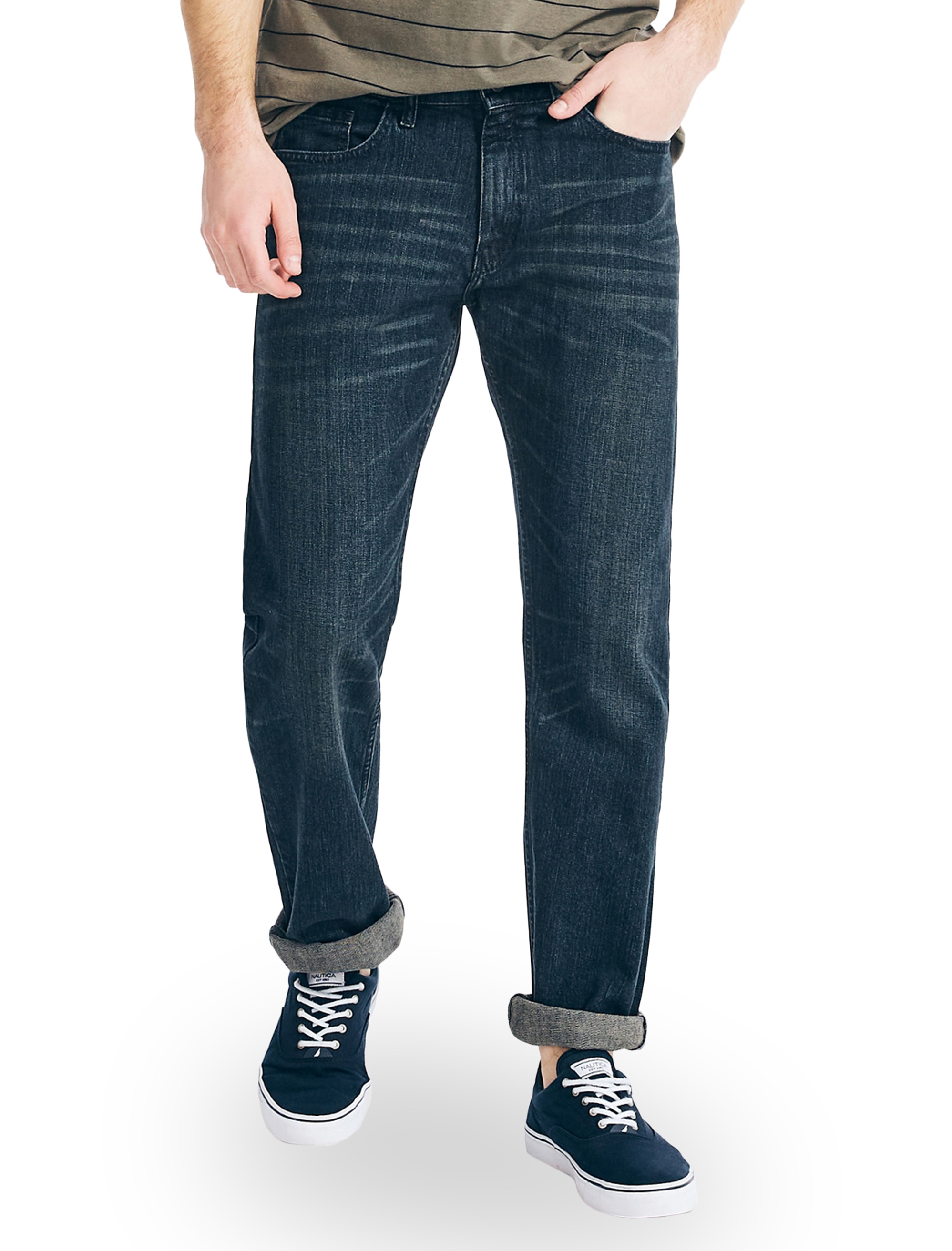 Relaxed Straight-Fit Jeans