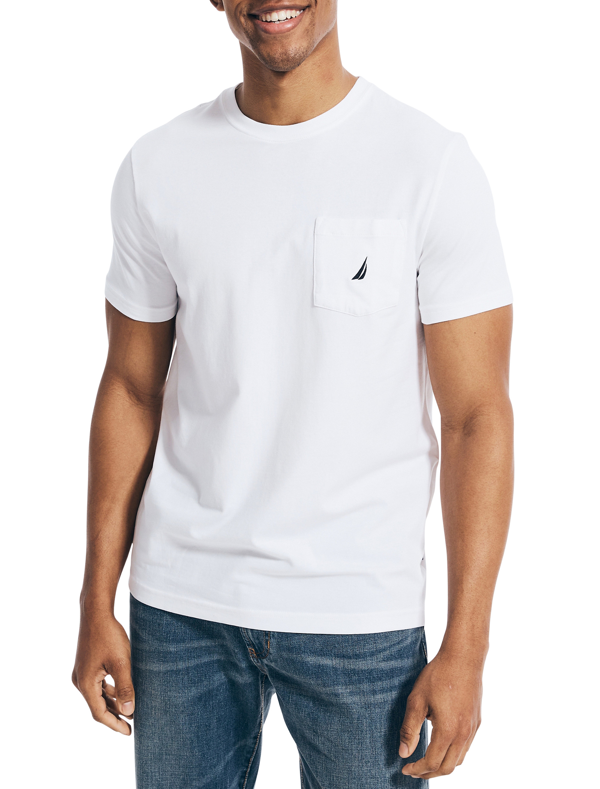 【3717】EGDE≪ 13TH スポーツシングレット 白 L-XL Mens White Sports T-shirts | DXL