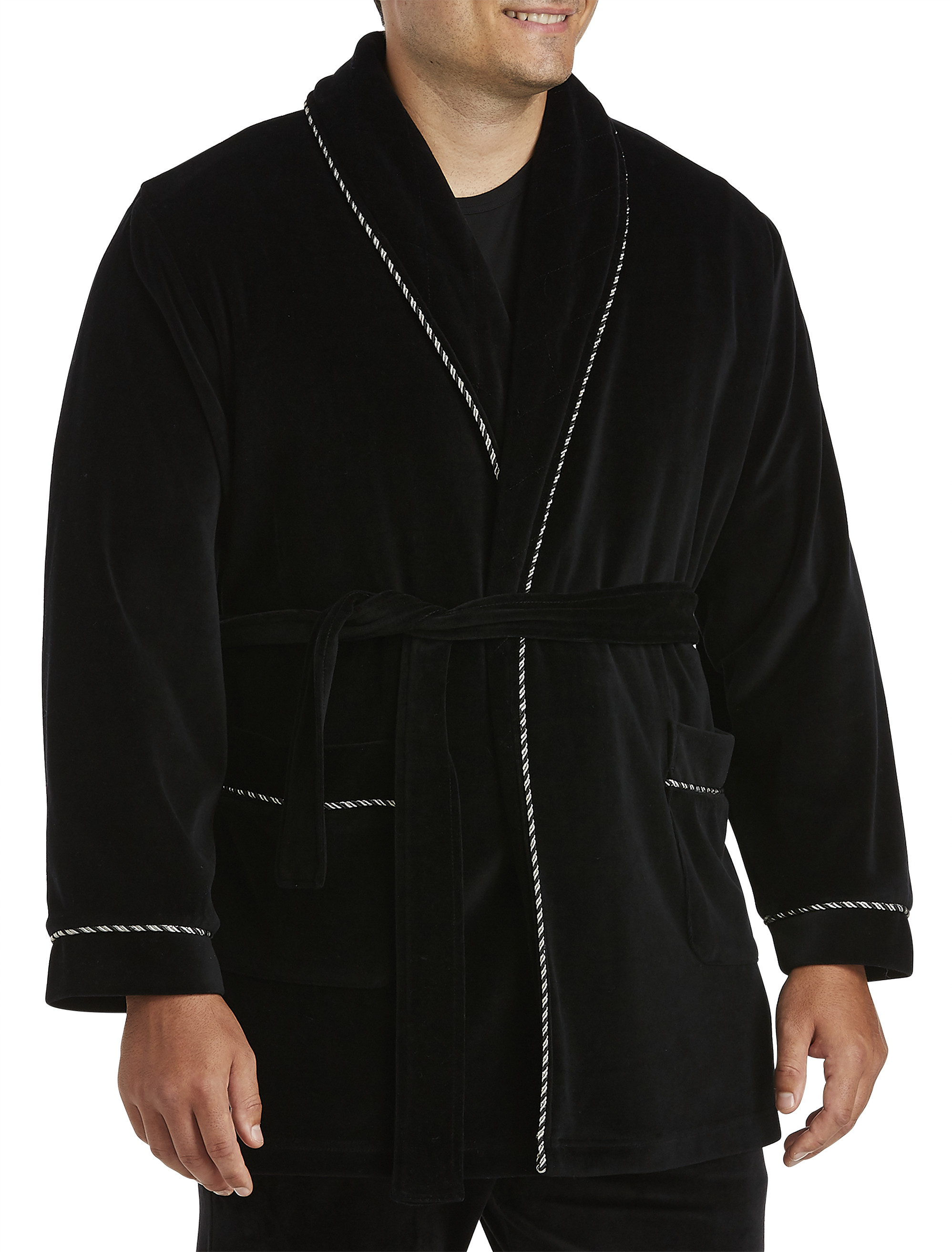 Big and store tall smoking jacket