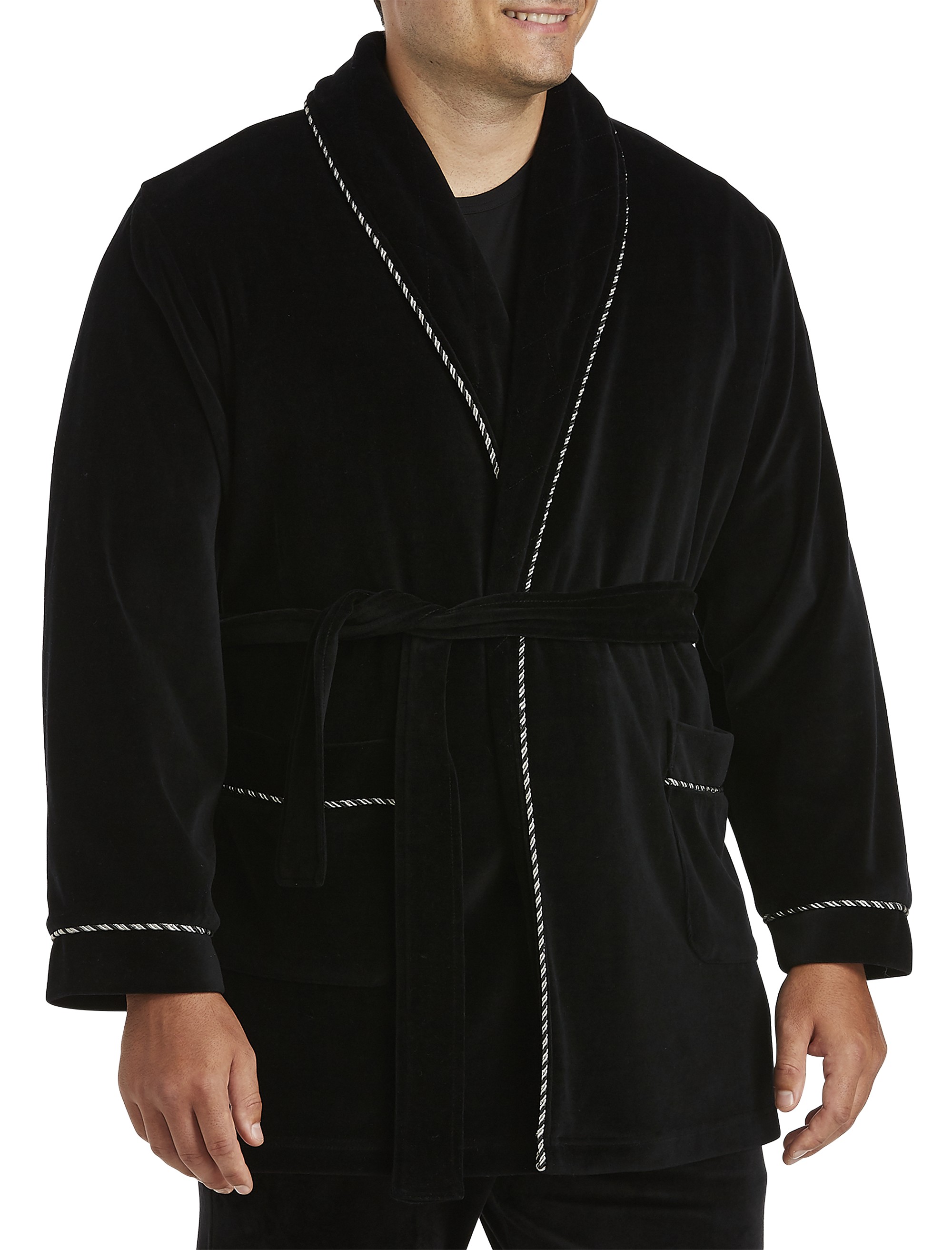 Velour Smoking Jacket