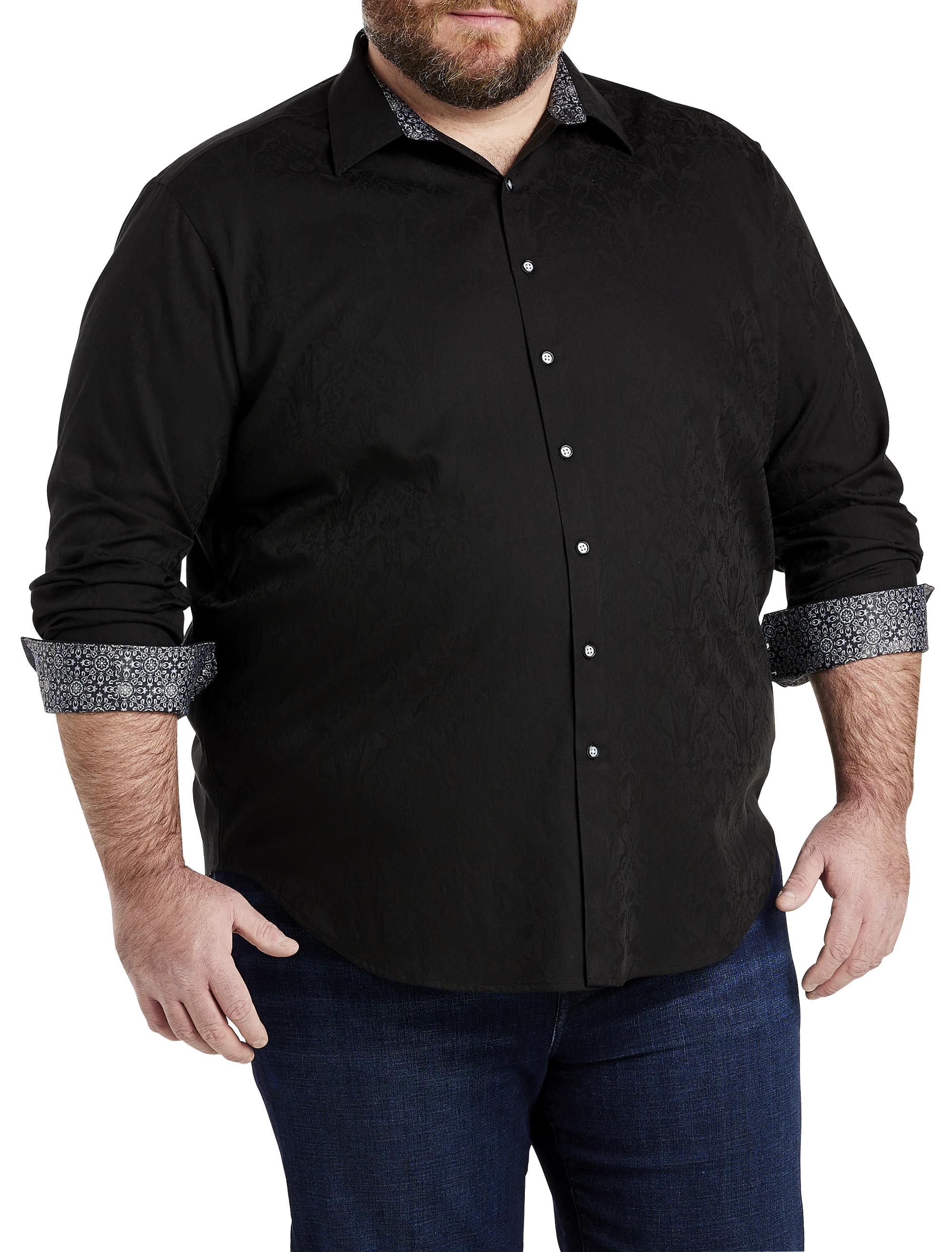T-shirt Robert Graham à Manches Courtes - Imprimé Tropical Multicolore