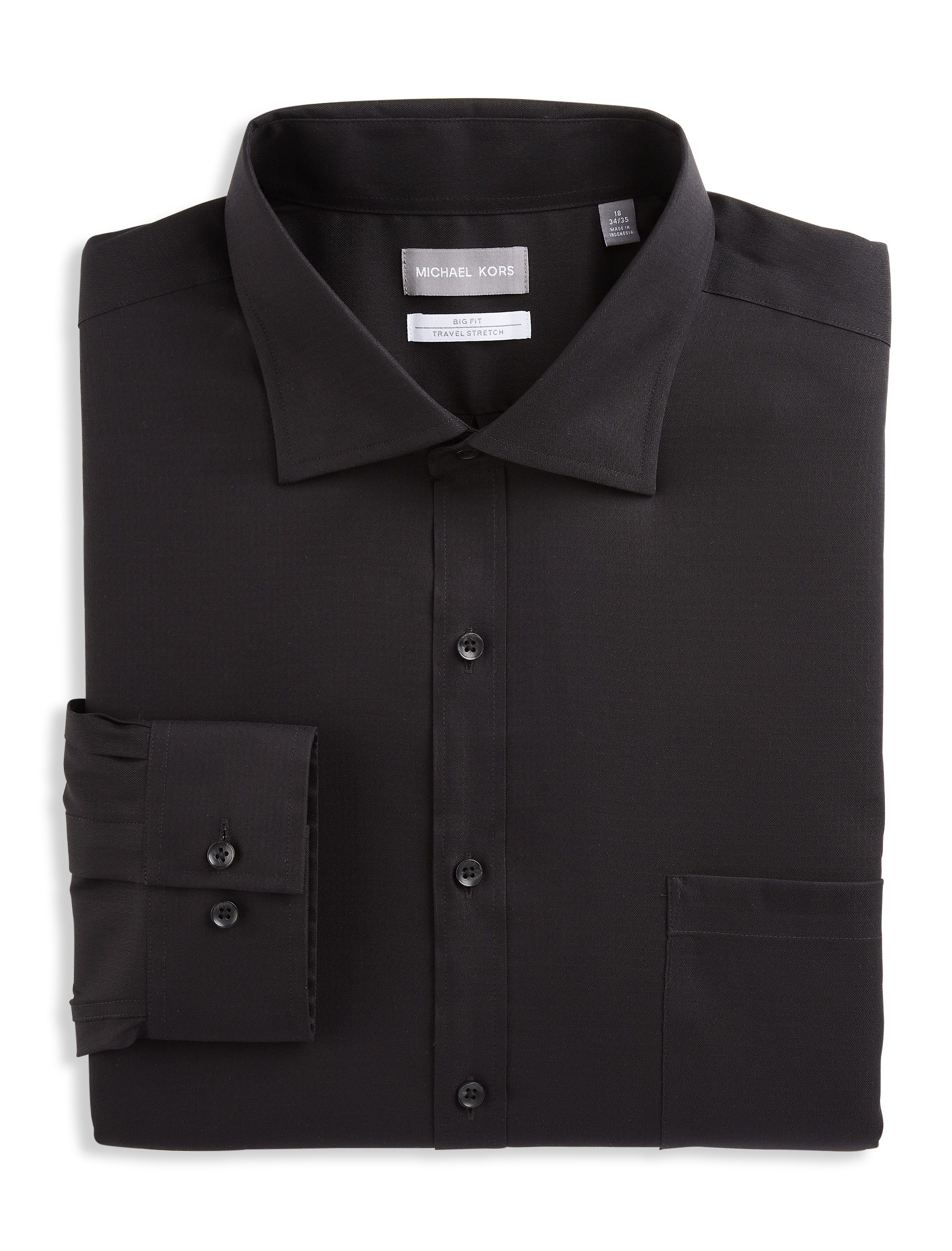 Cheap black outlet dress shirt