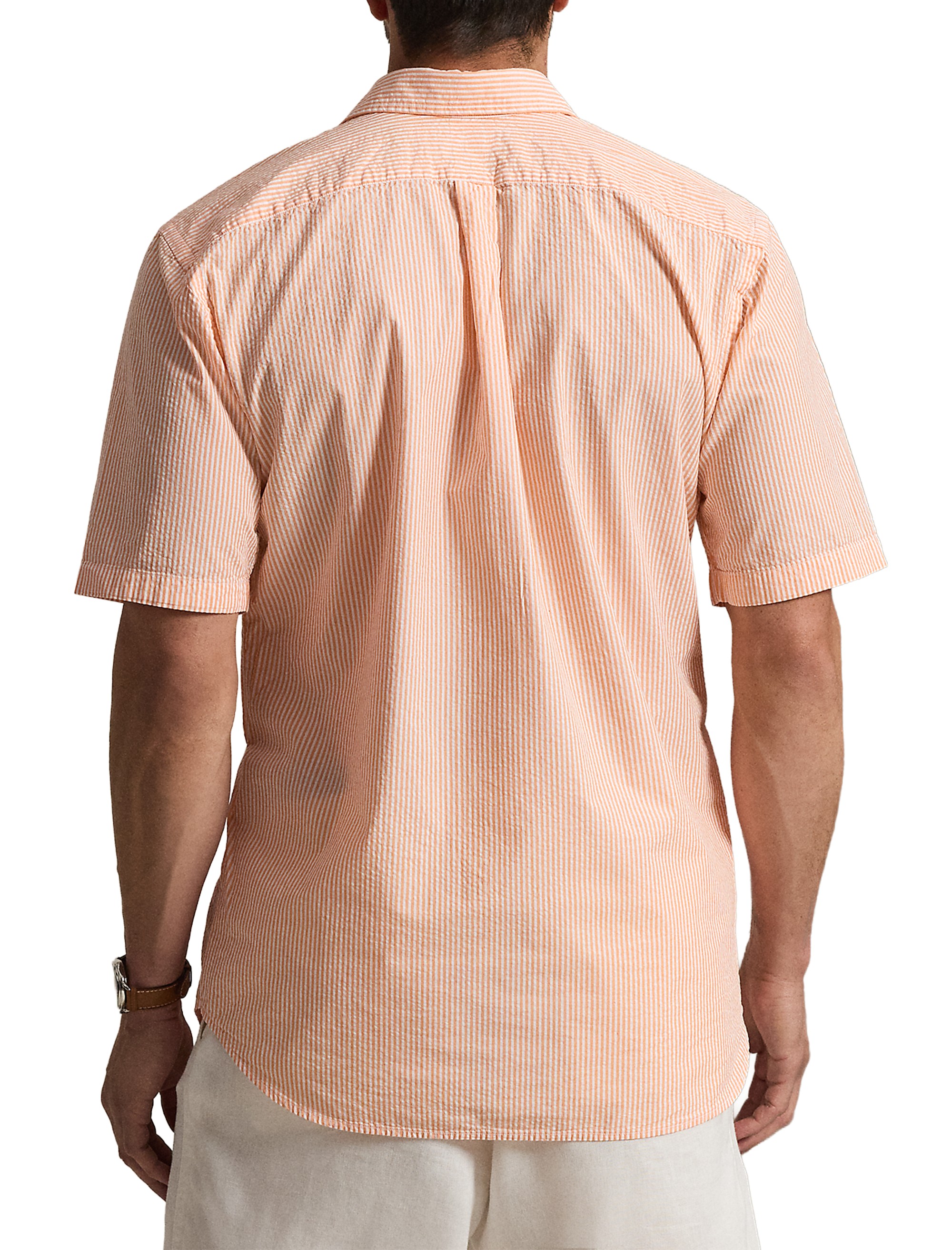 Seersucker Stripe Sport Shirt - thumbnail 2