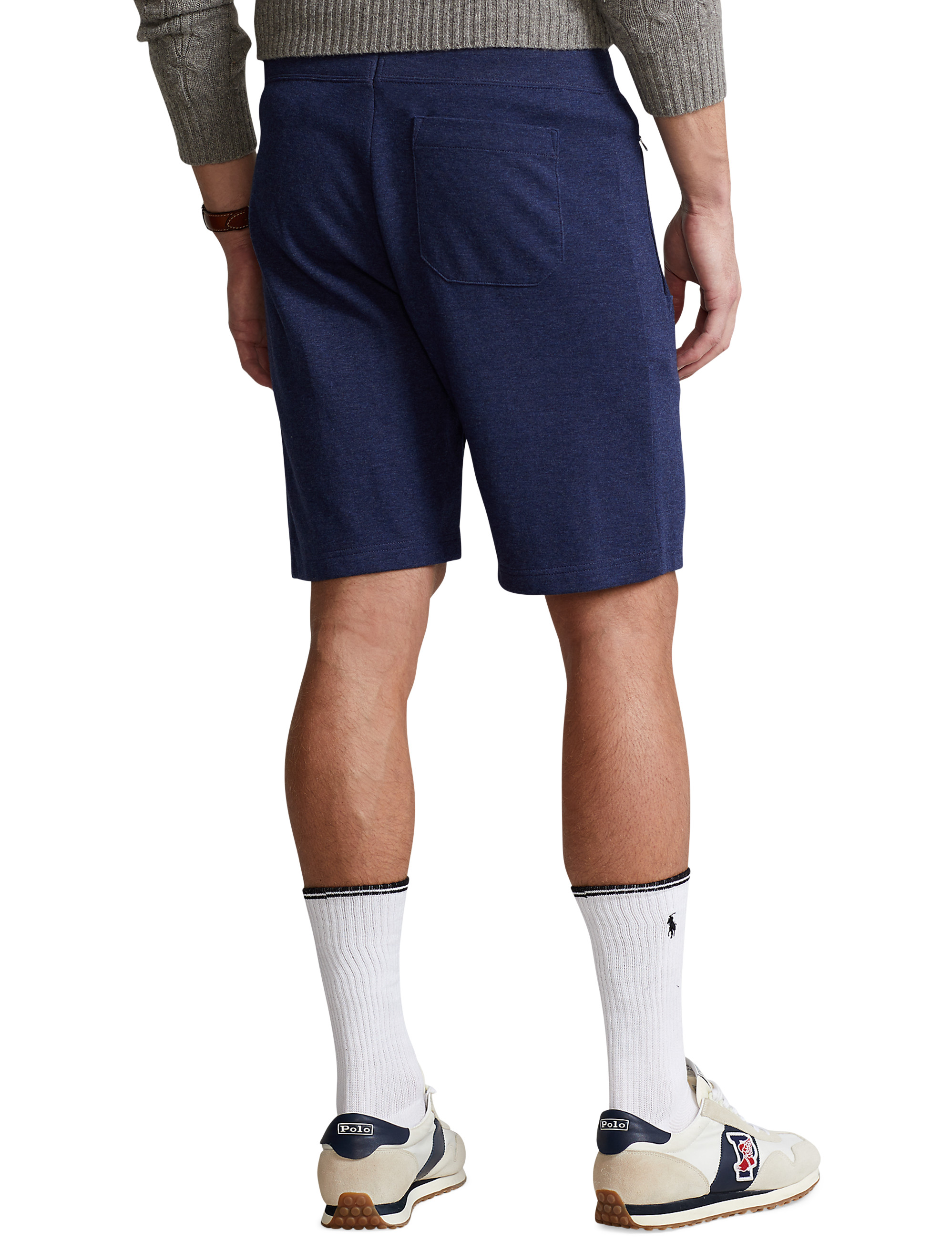 PRL LUX JRSY SHORT SPRING NAVY