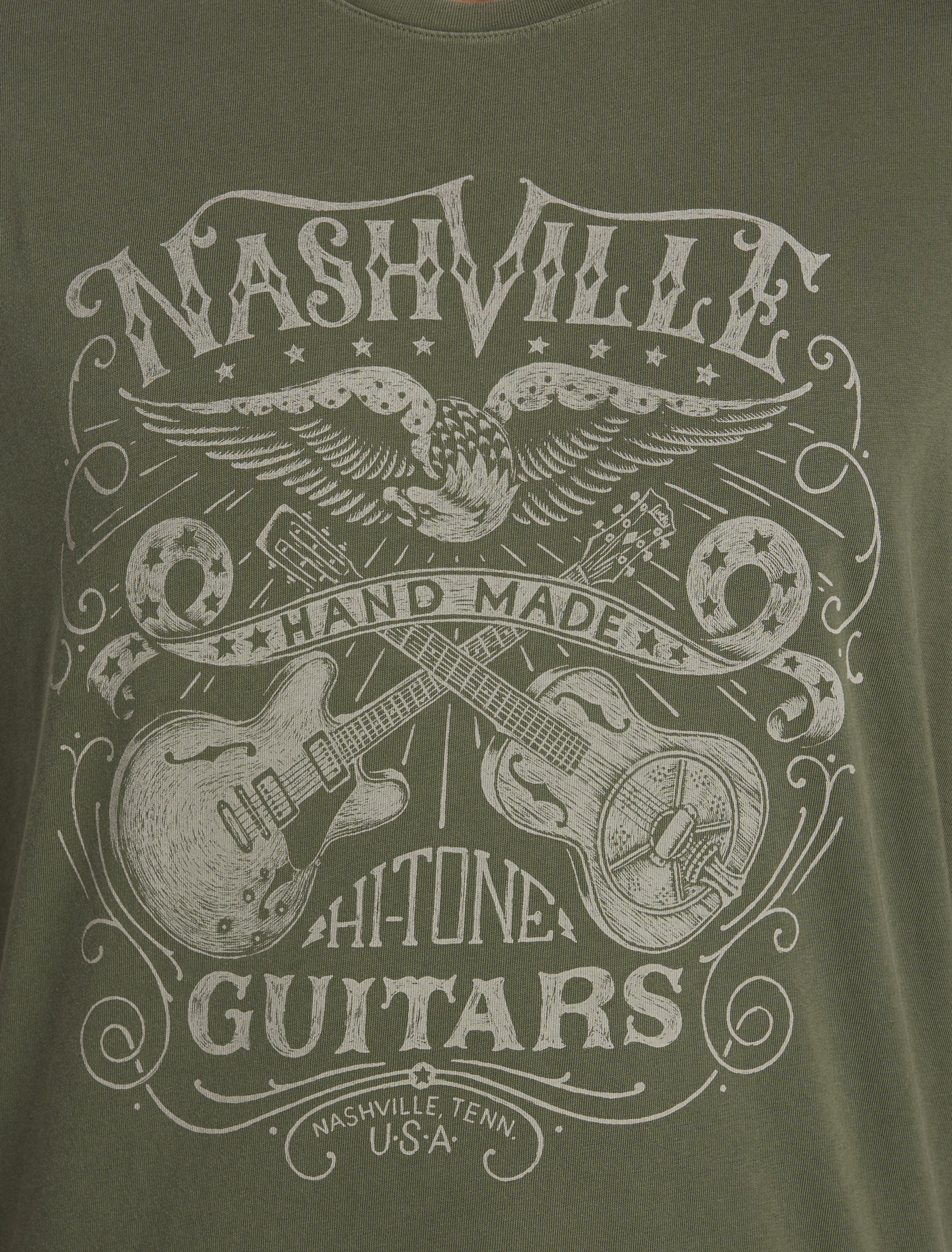 Nashville Guitars Graphic Tee