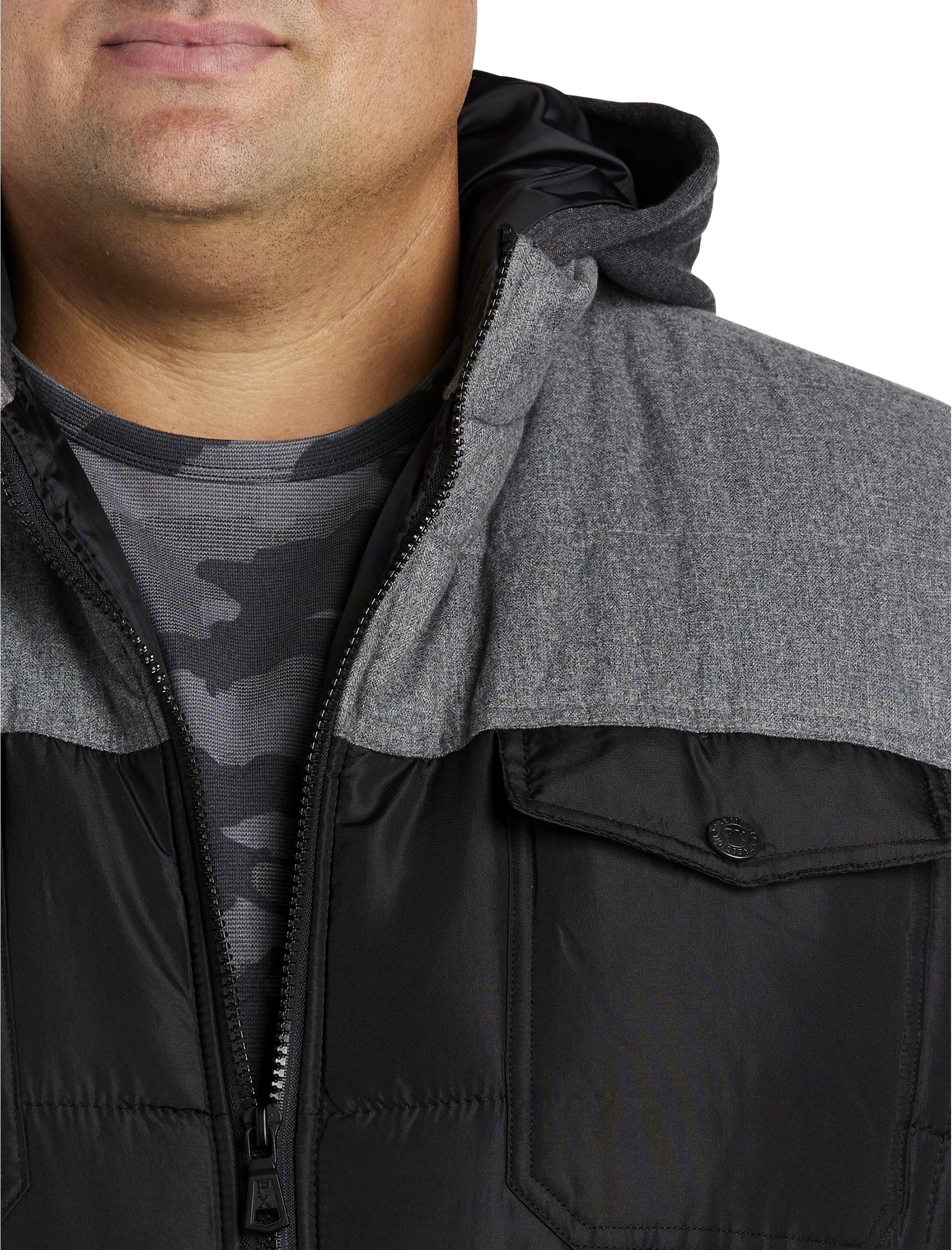 Quilted Hooded Jacket - thumbnail 2