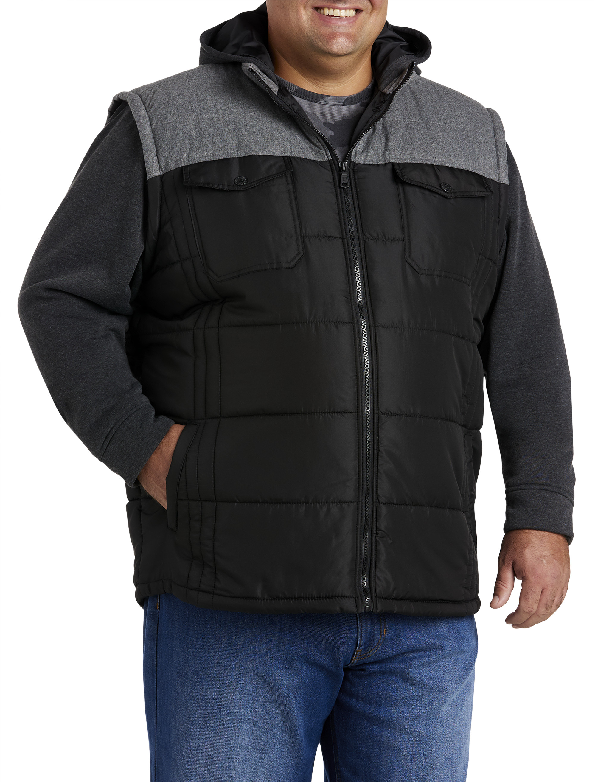 Quilted Hooded Jacket