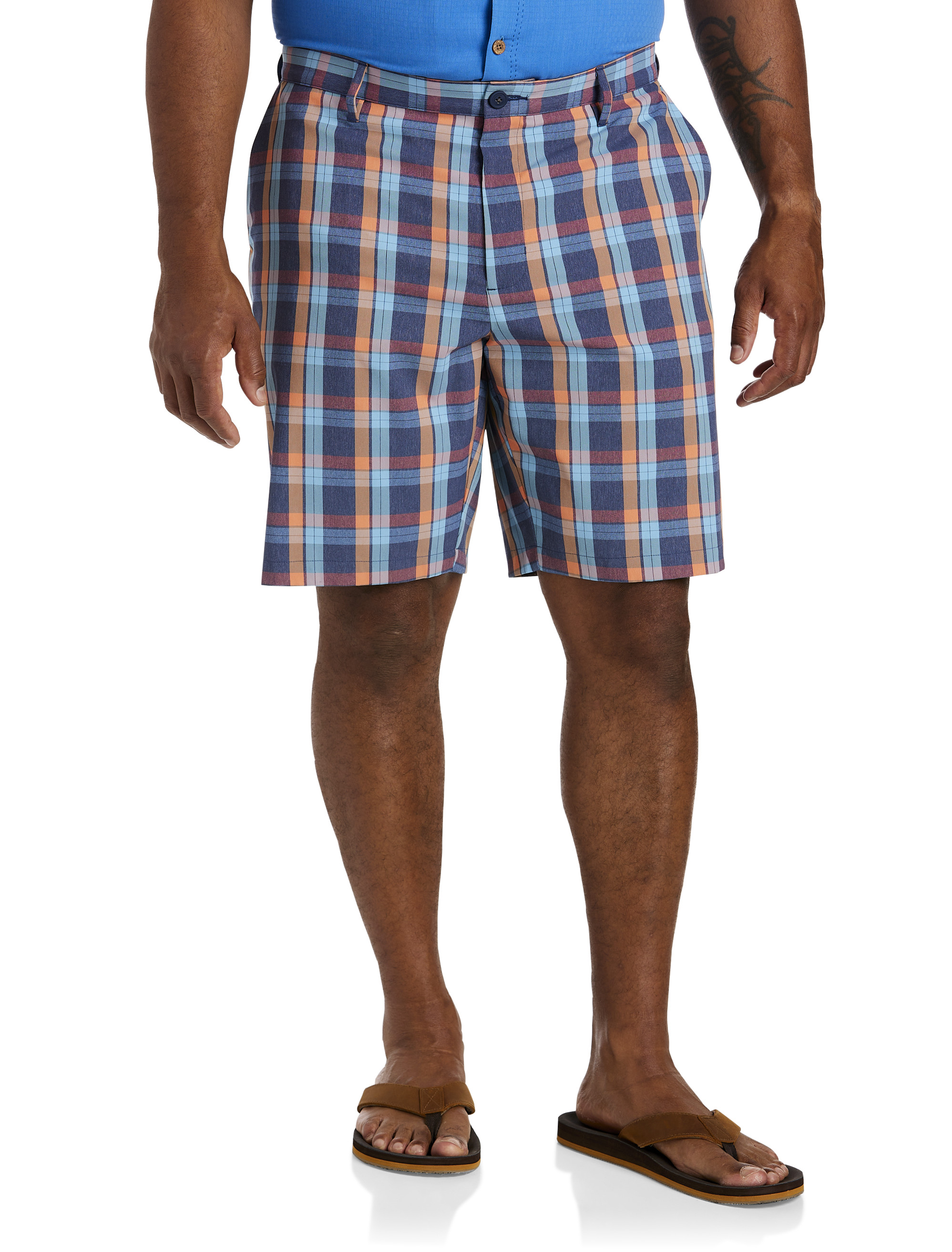 Big + Tall | Tommy Bahama Cambria Driver Plaid Shorts | DXL