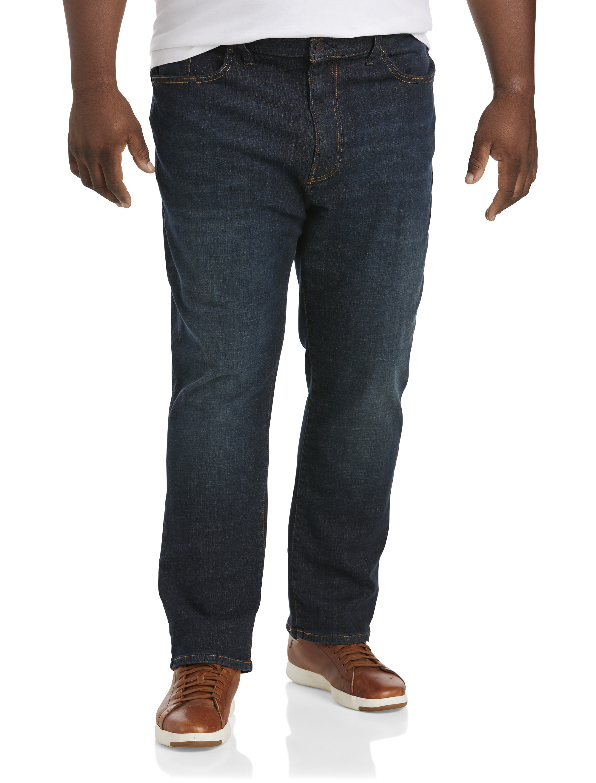 Indigowood Athletic-Fit Stretch Jeans