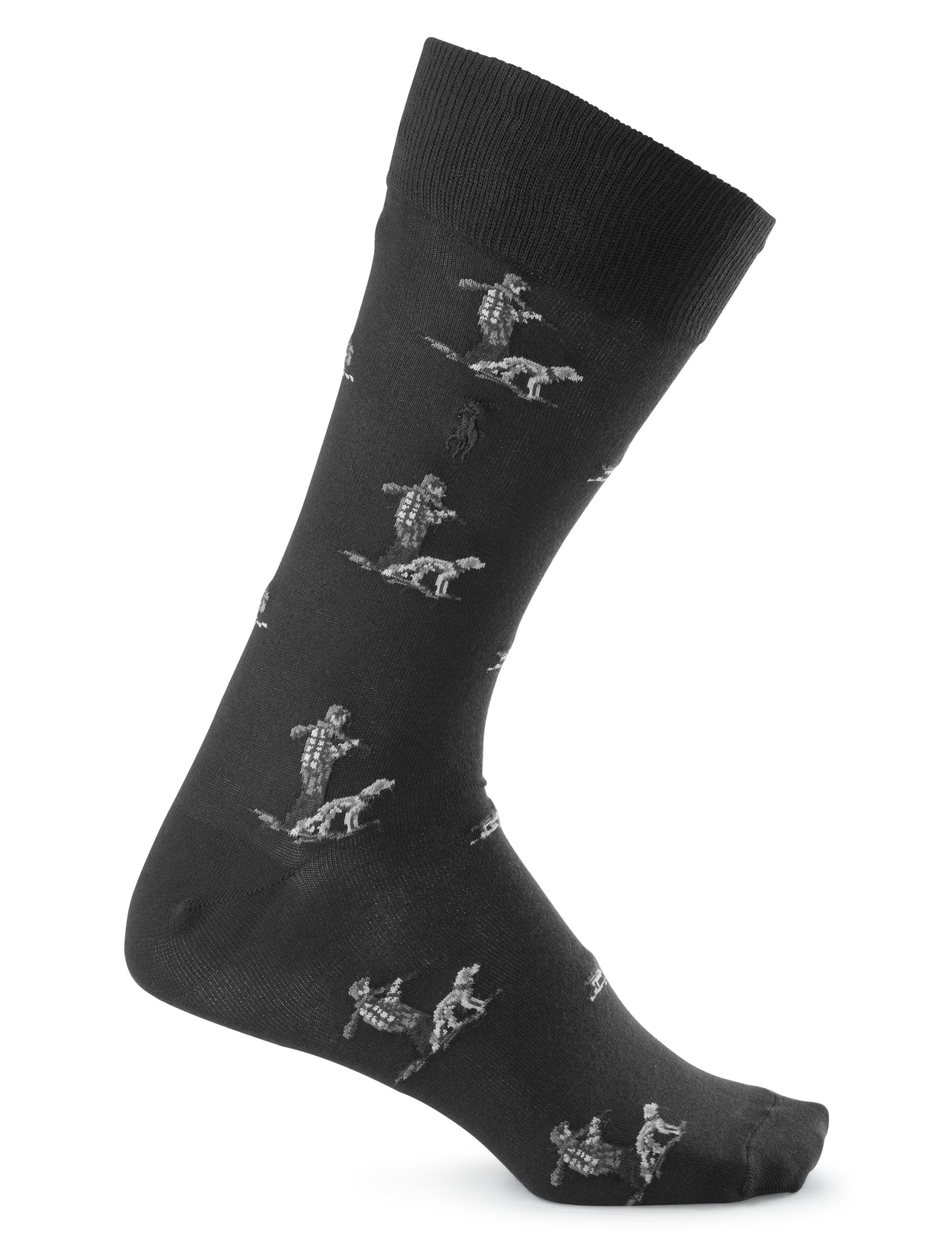 2-pk Hunter/Dog Crew Socks