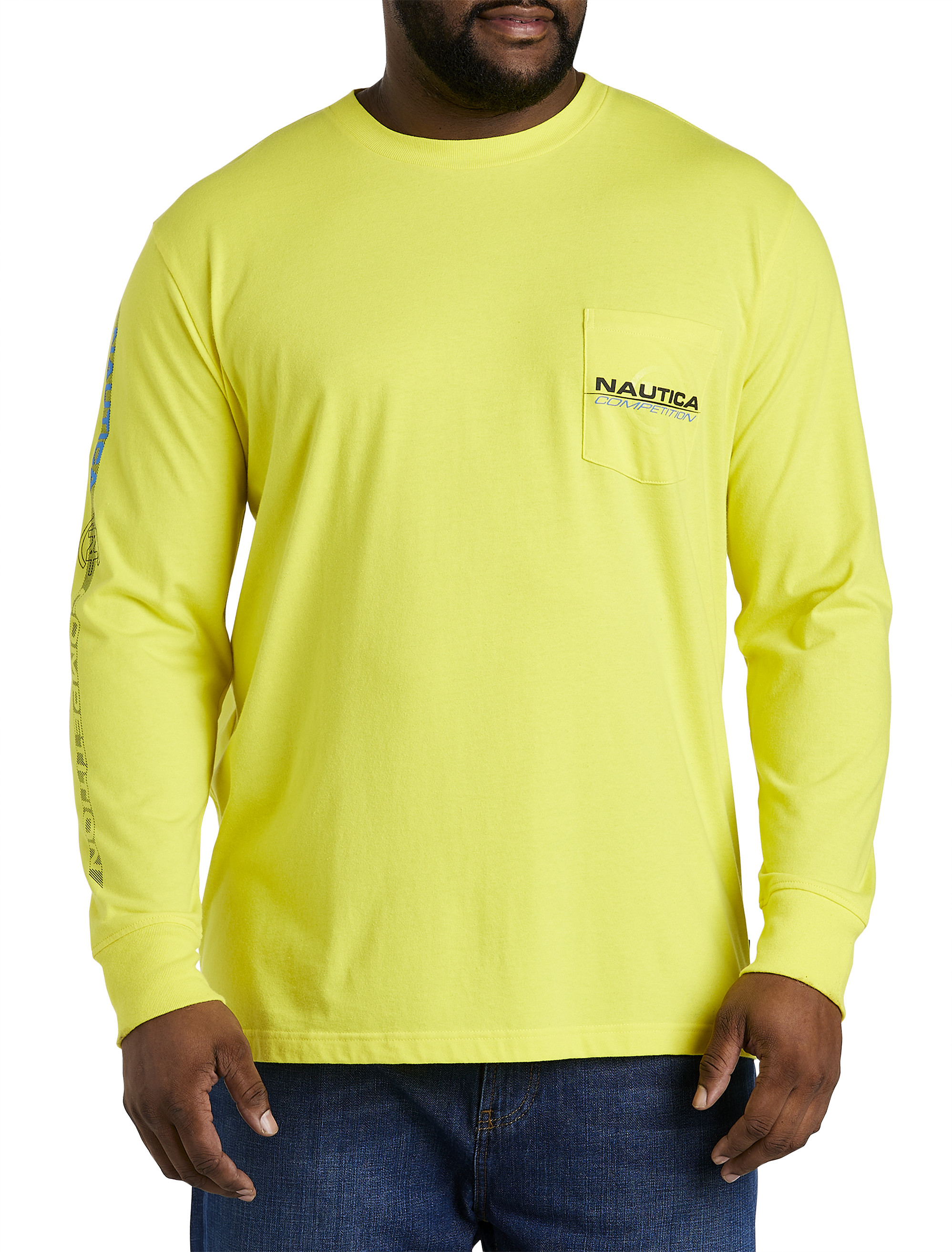 Big + Tall, Nautica Competition Long-Sleeve Logo T-Shirt