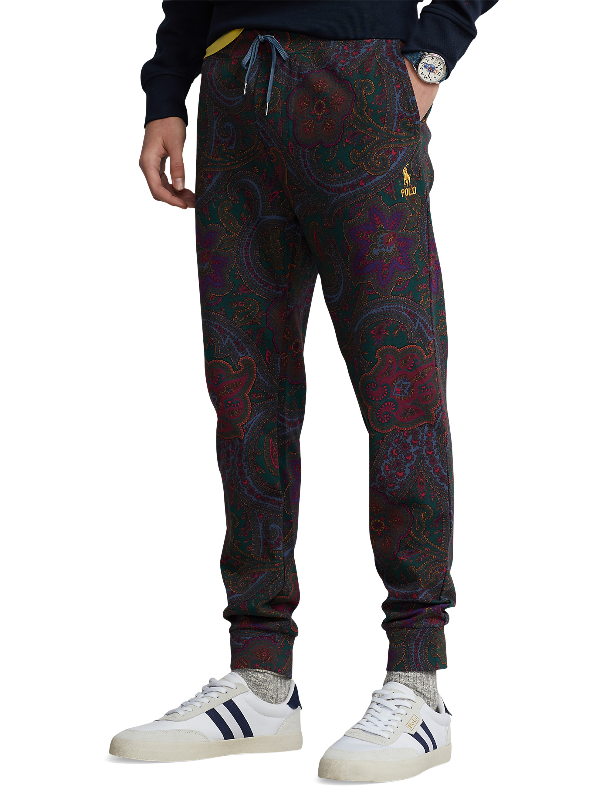puma paisley joggers