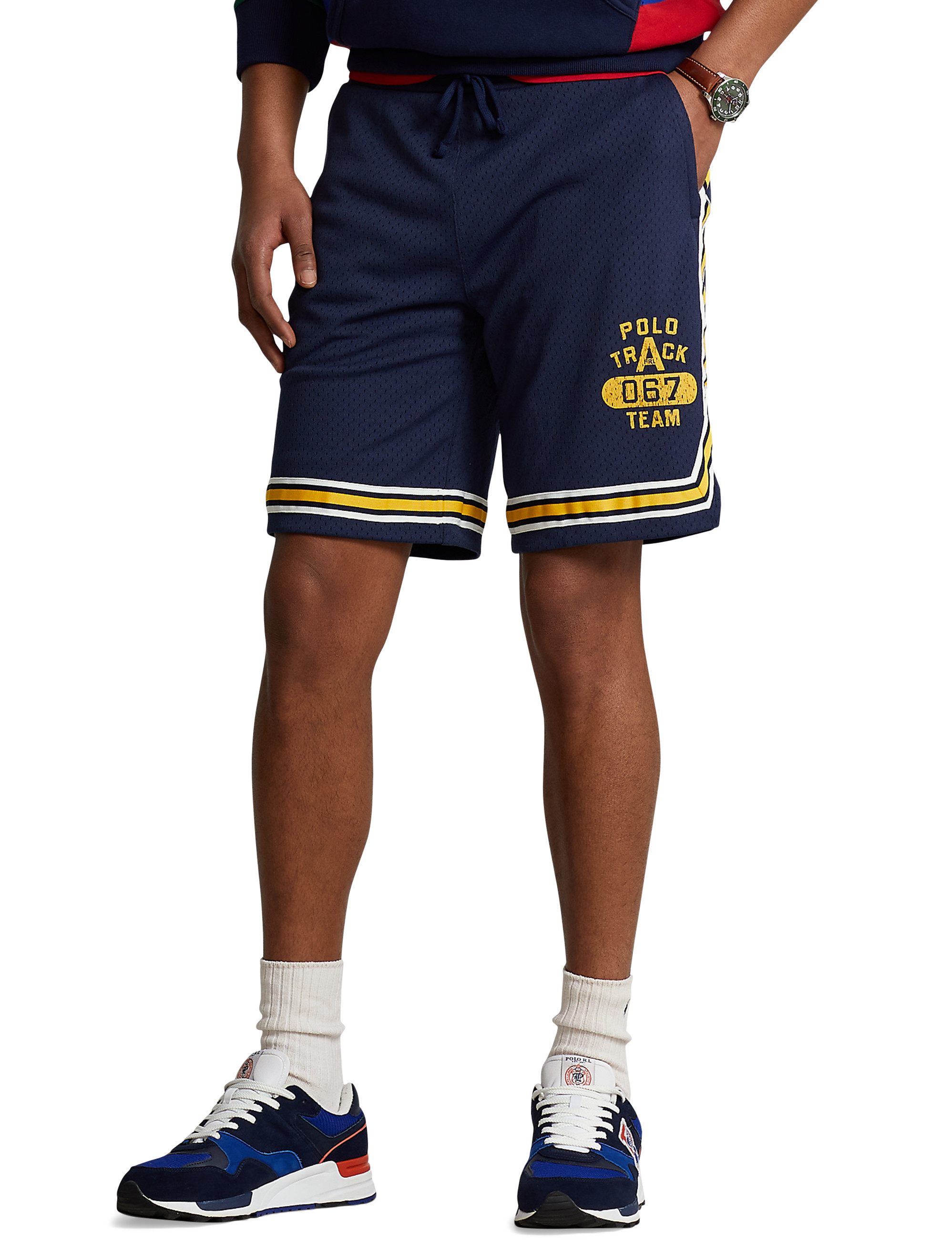 Polo and basketball shorts sale