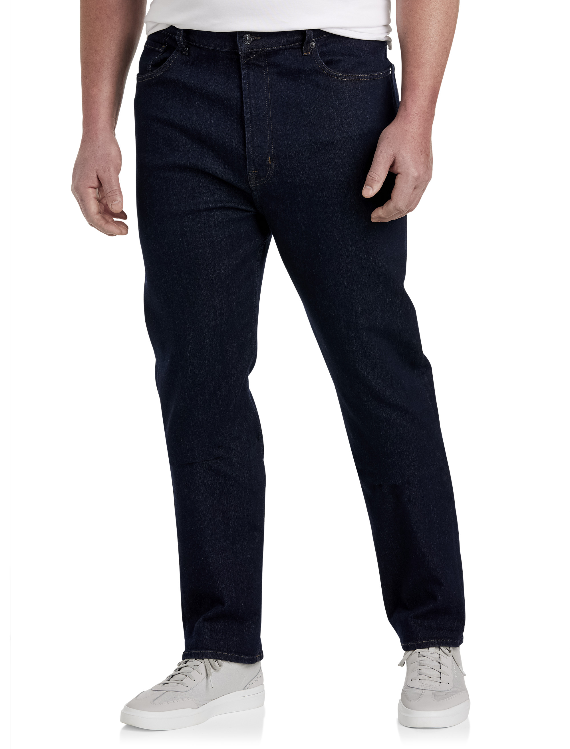 Jean 7 For All Mankind Garçon Taille 14 - Slim Straight, Velours Côtelé Bleu Marine, Neuf