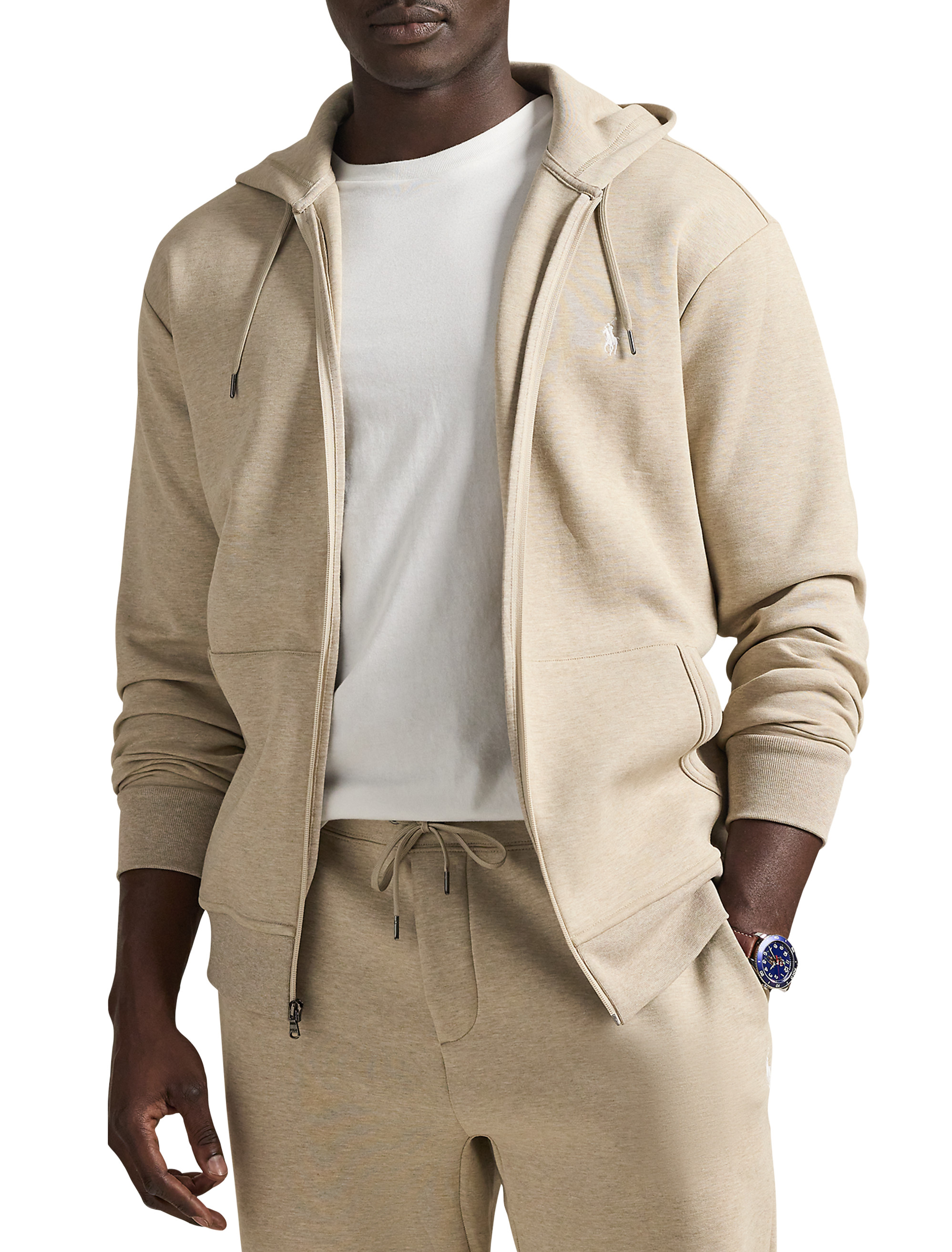 Double-Knit Full-Zip Hoodie