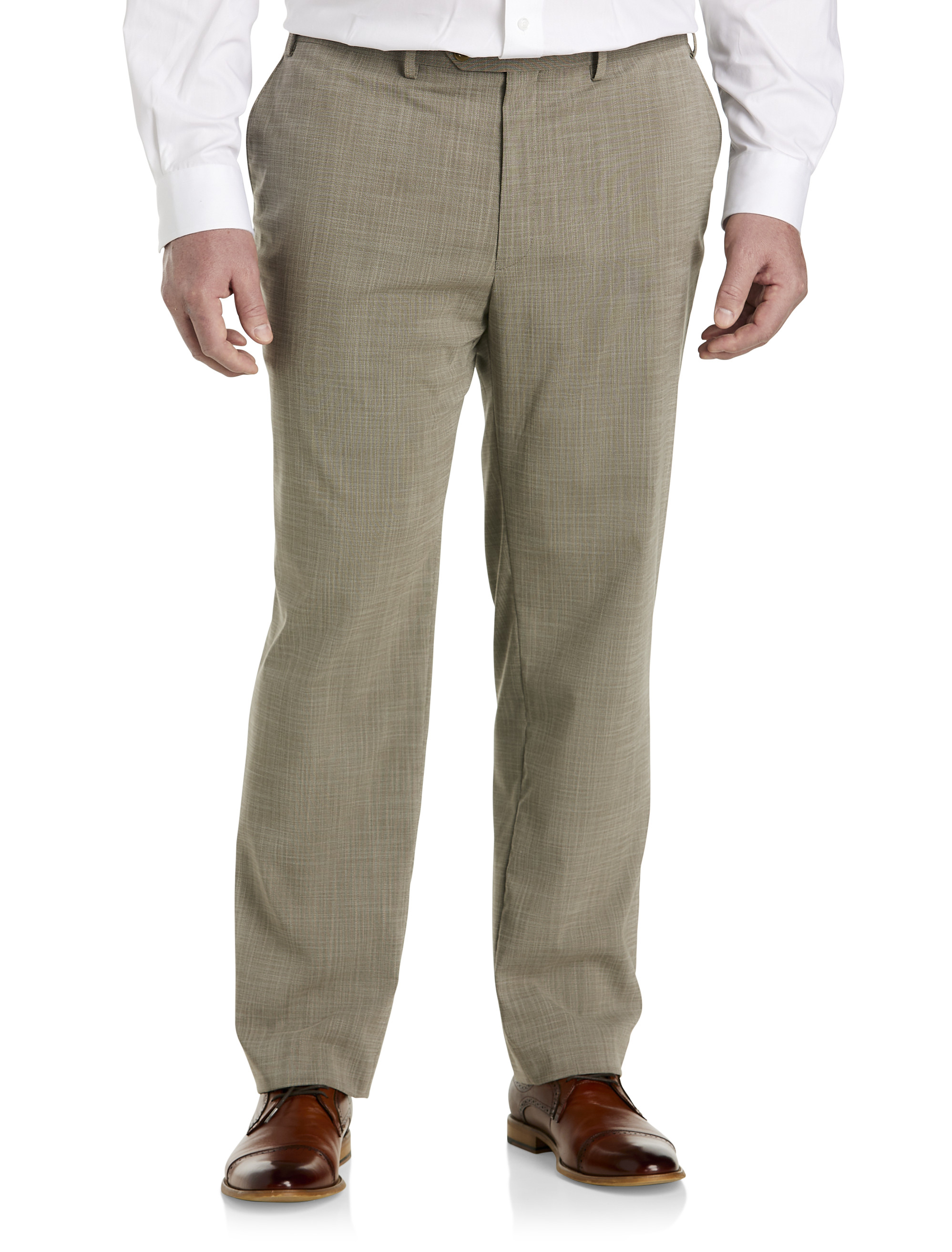 Textured Suit Pants