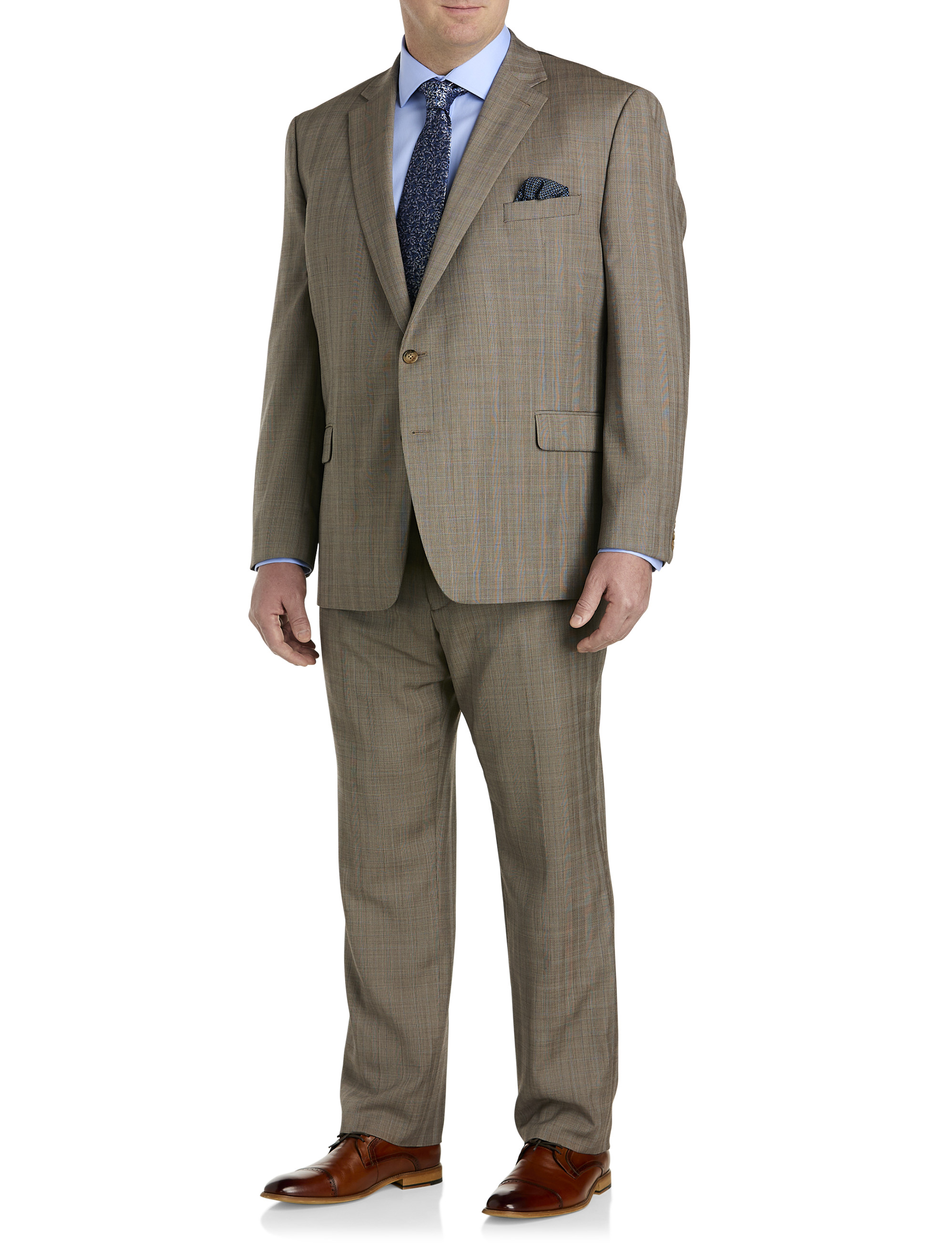 Glen Plaid Suit Jacket