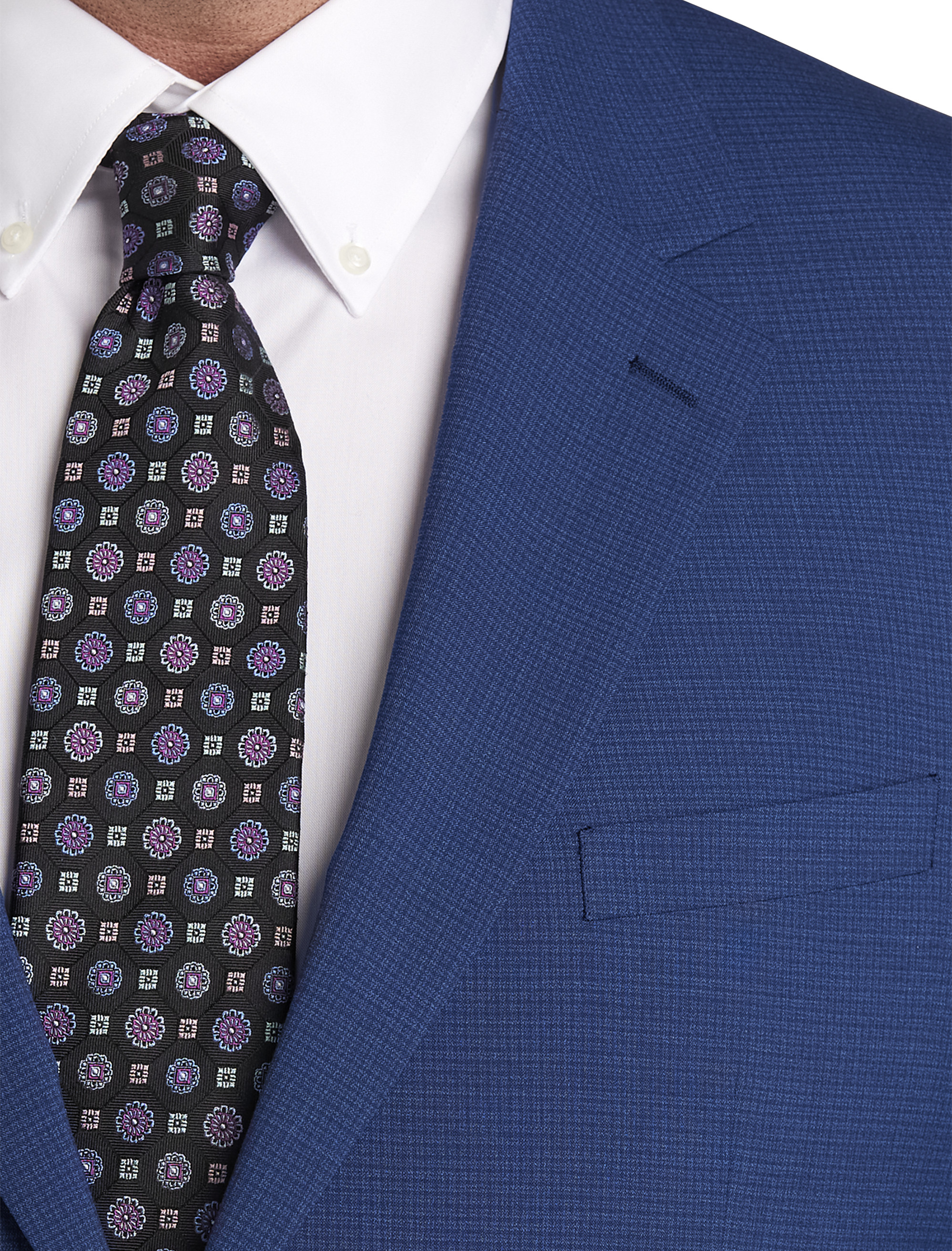 JV REFLEX BLUE MINI CHK JKT