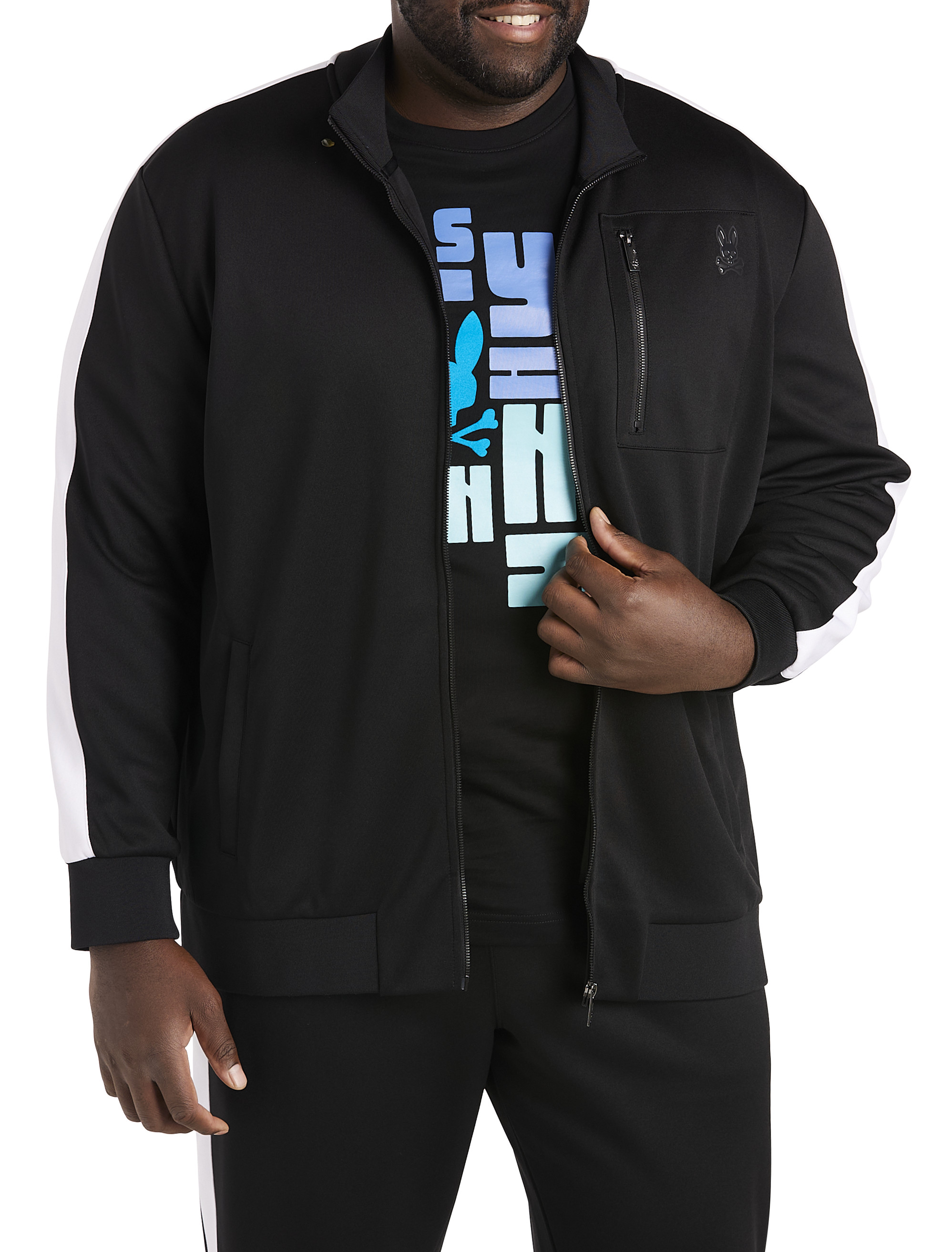 Big + Tall | Psycho Bunny Moro Track Jacket | DXL