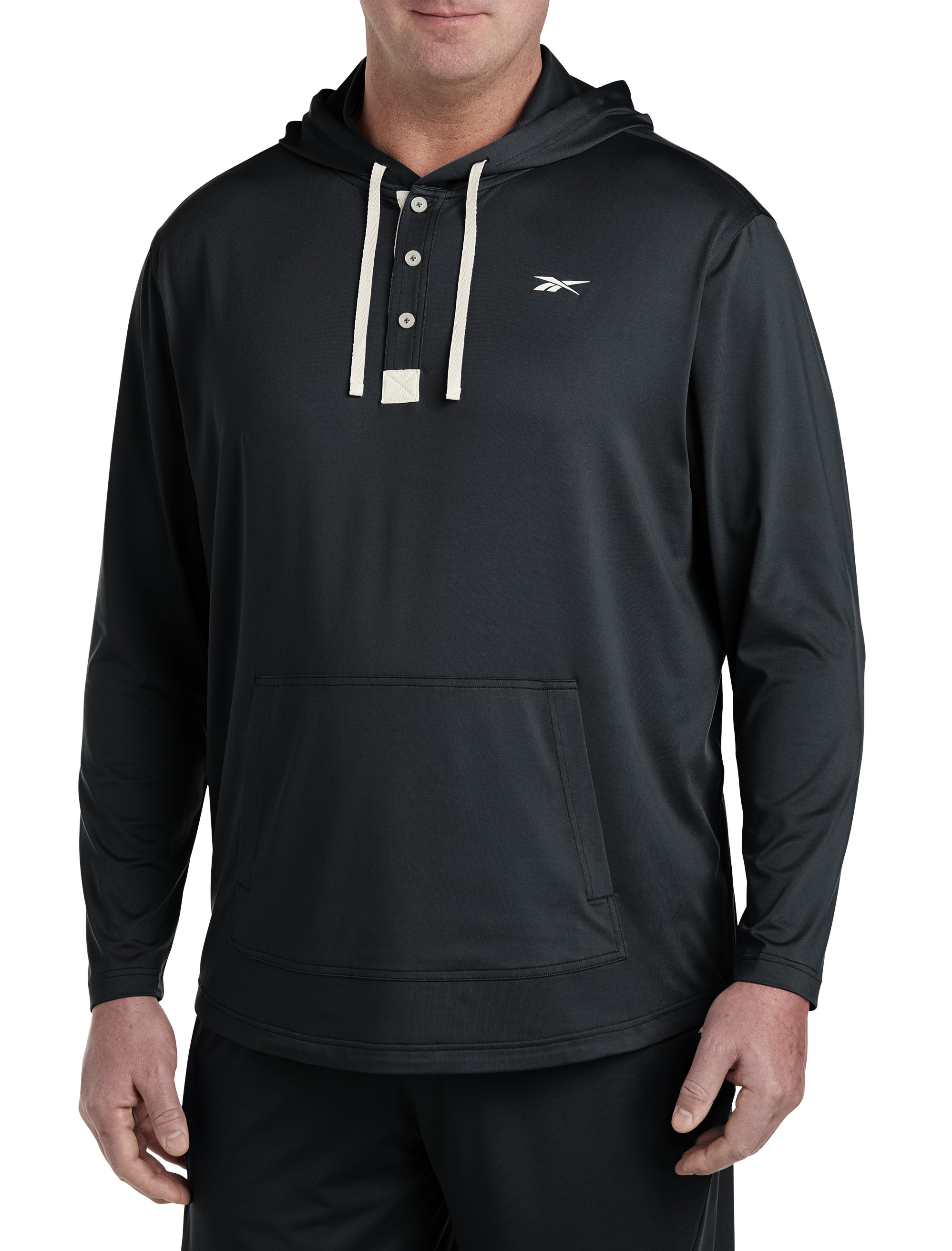 Reebok Men's Half Zip Hoodie, up to Size 3XL 