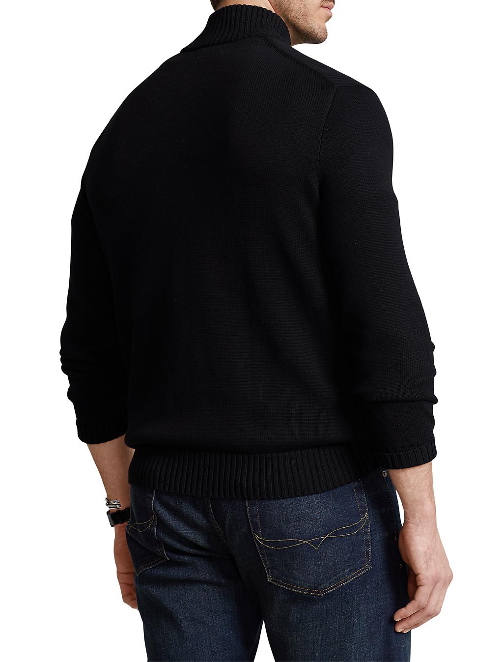 Big + Tall | Polo Ralph Lauren 1/4-Zip Sweater | DXL Big + Tall | Polo Ralph Lauren 1/4-Zip Sweater | DXL