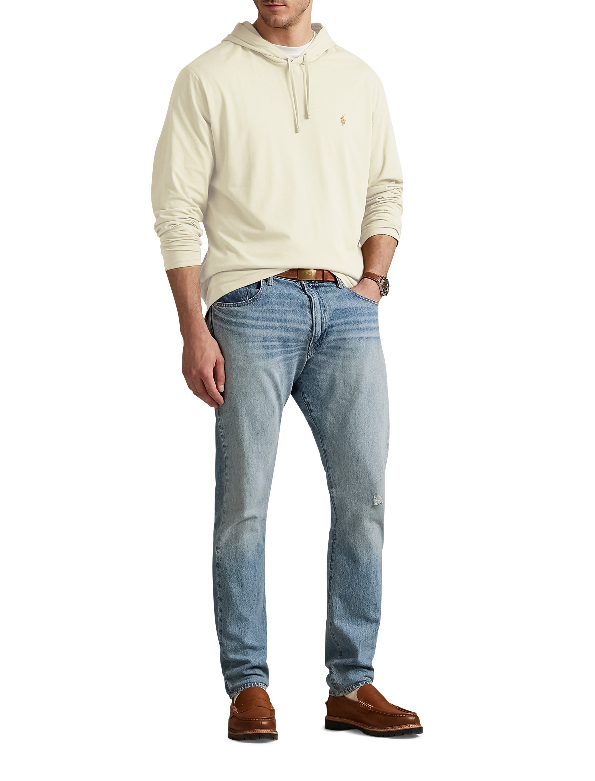 Jersey Hooded Long-Sleeve T-Shirt - thumbnail 4