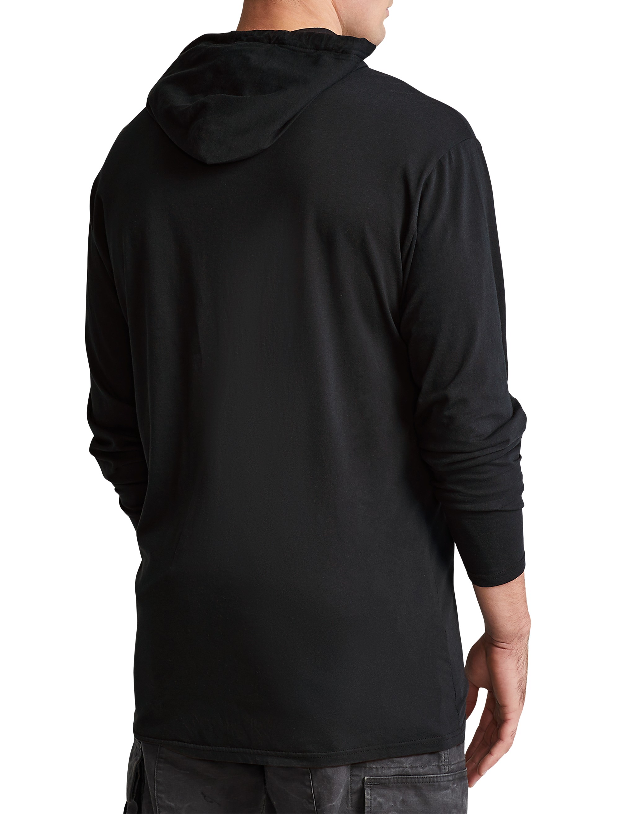 Jersey Hooded Long-Sleeve T-Shirt - thumbnail 10