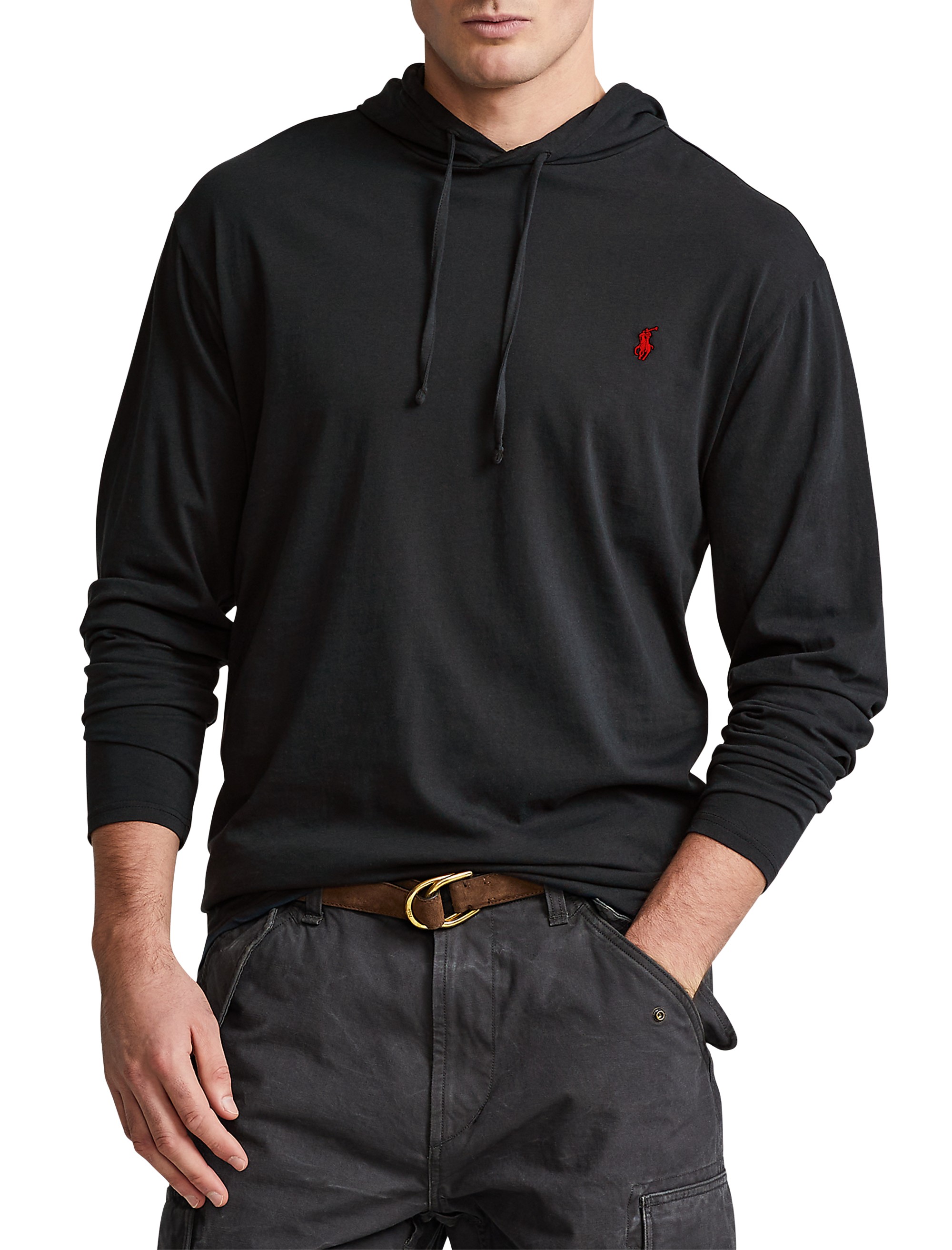 Jersey Hooded Long-Sleeve T-Shirt - thumbnail 9