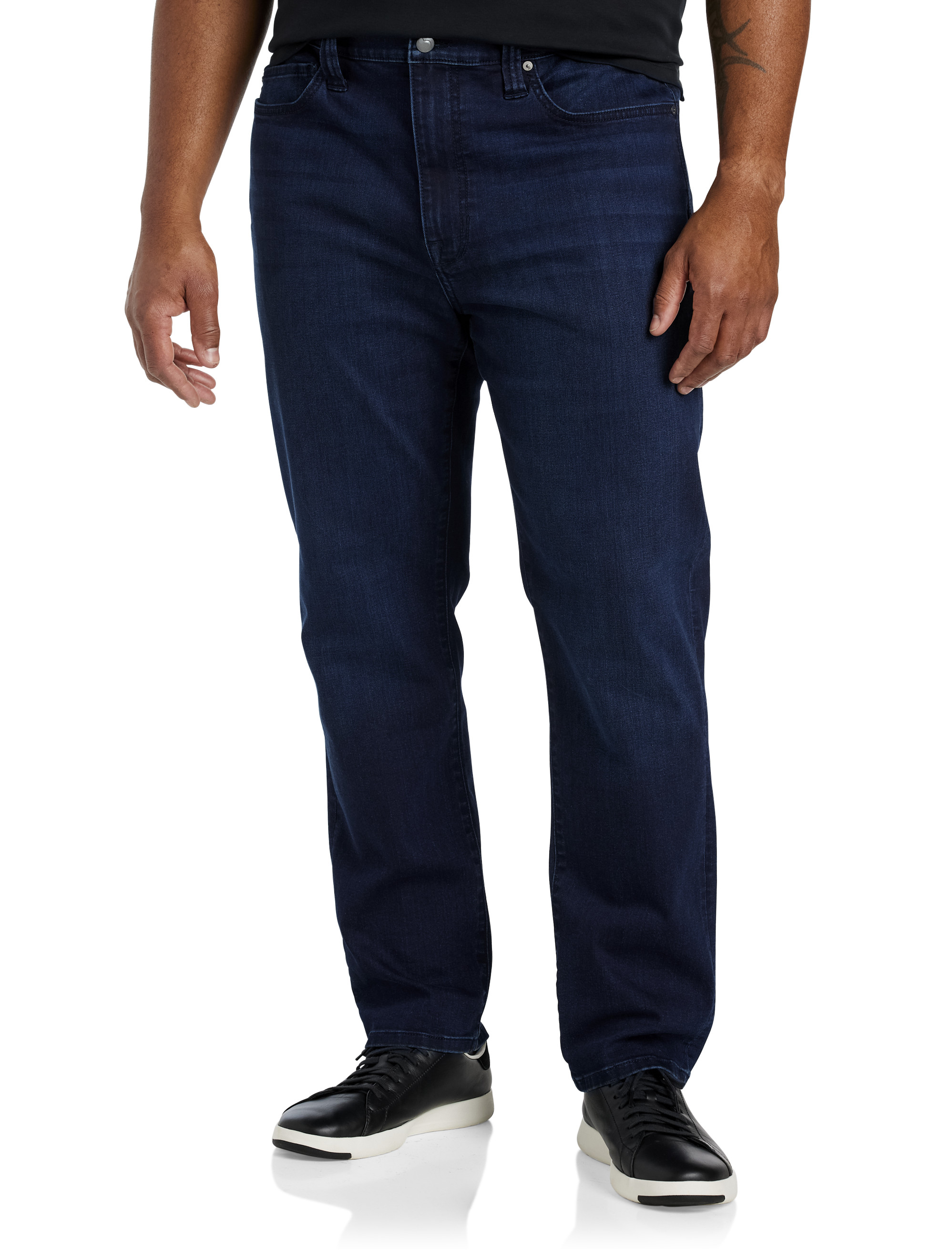 Hombres Altos Jean Straight Leg Fit Cintura Alta Vestido Largo Pantalones  Tallas Grandes Pantalones De Mezclilla Hombre Big Tall Ropa Para Hombre  210518 De 35,27 €