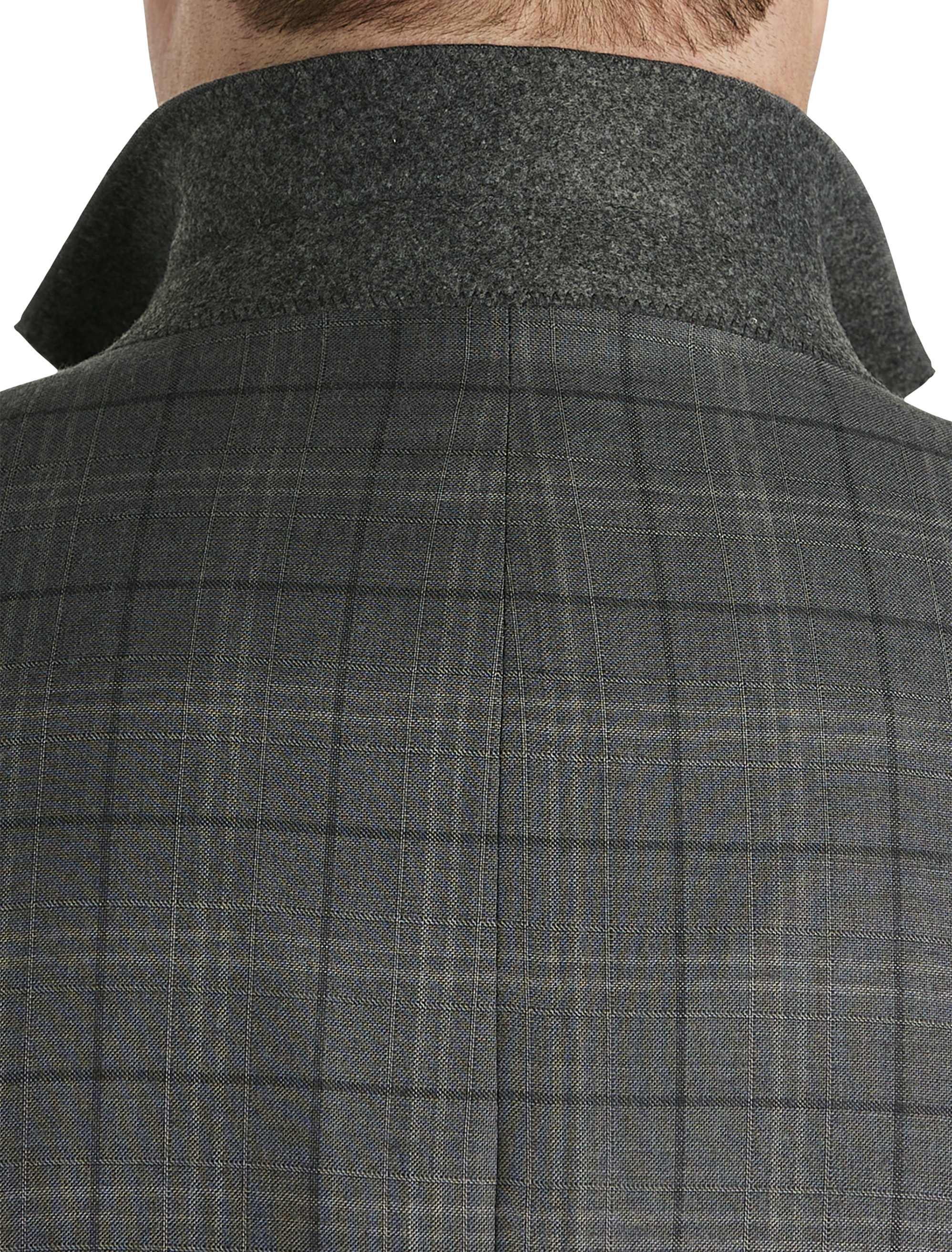 Windowpane Suit Jacket - Executive Cut