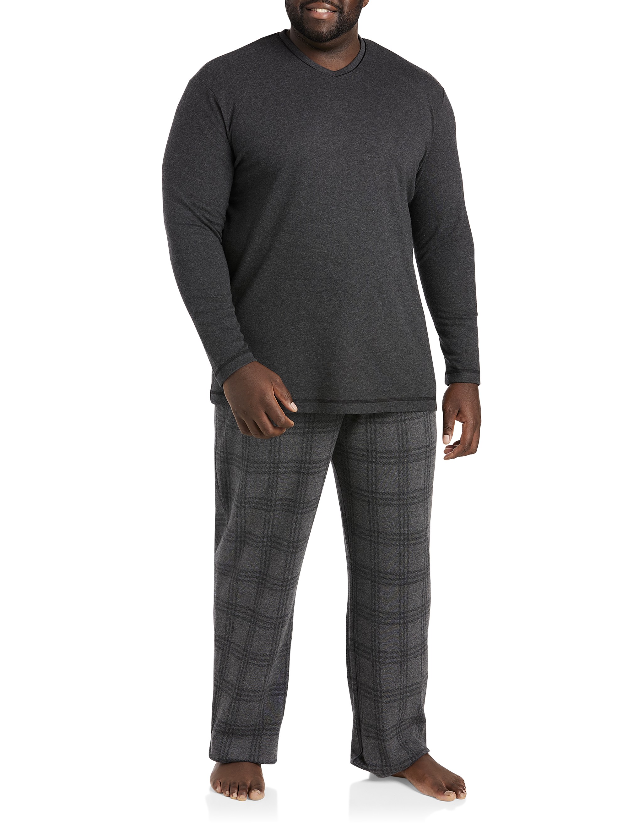 Long-Sleeve V-Neck T-Shirt - thumbnail 3