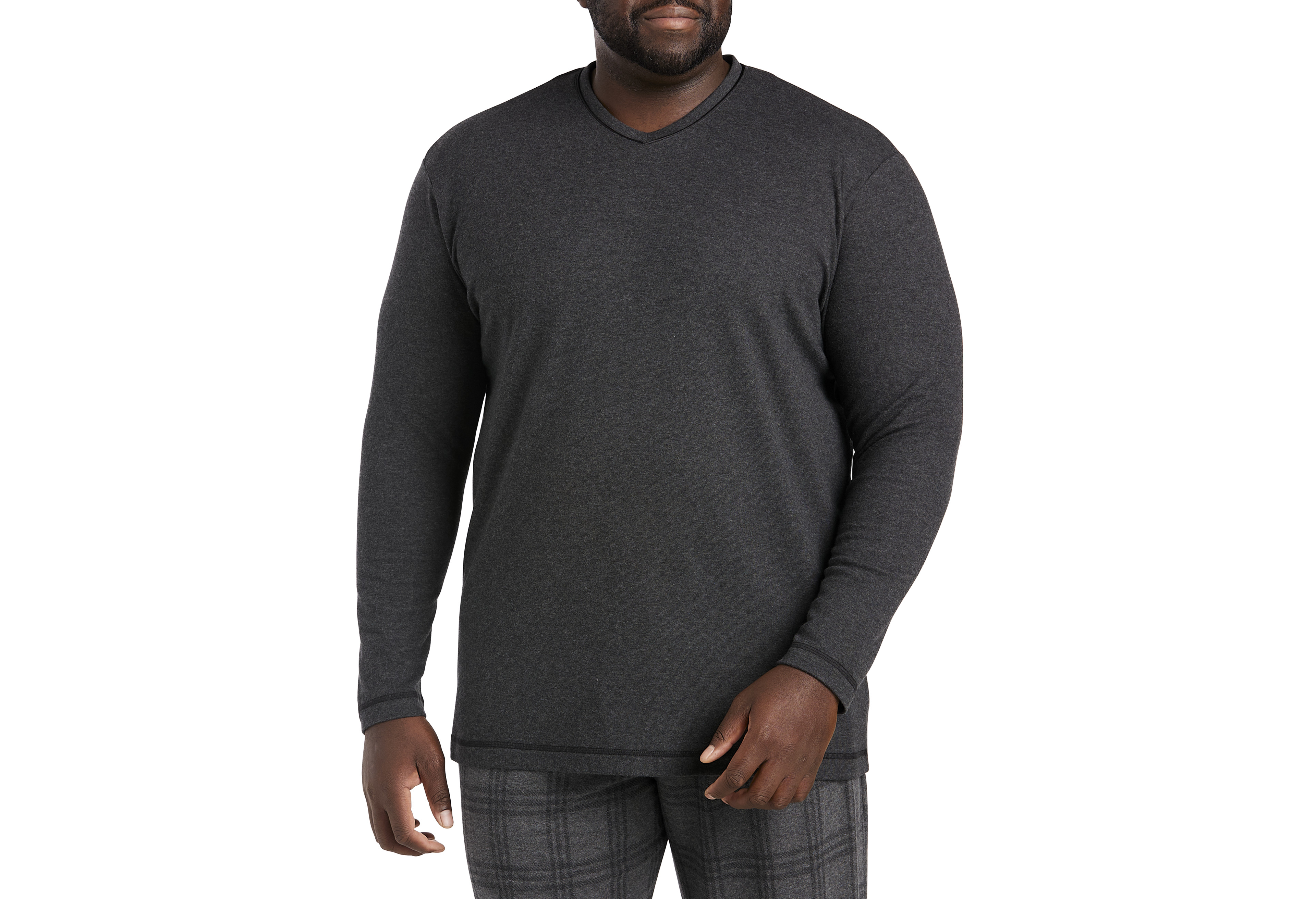 Long-Sleeve V-Neck T-Shirt