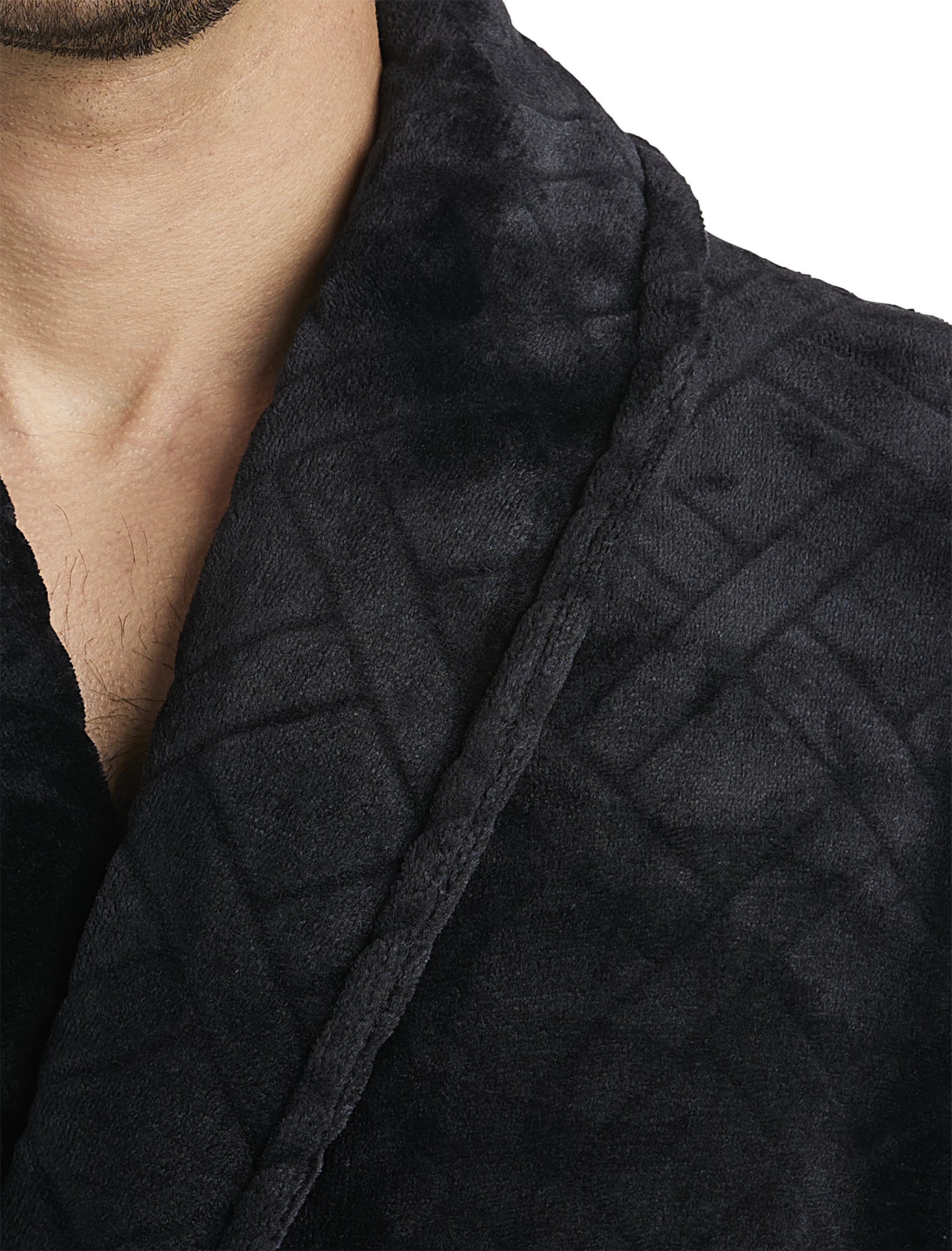 Jacquard Plush Robe