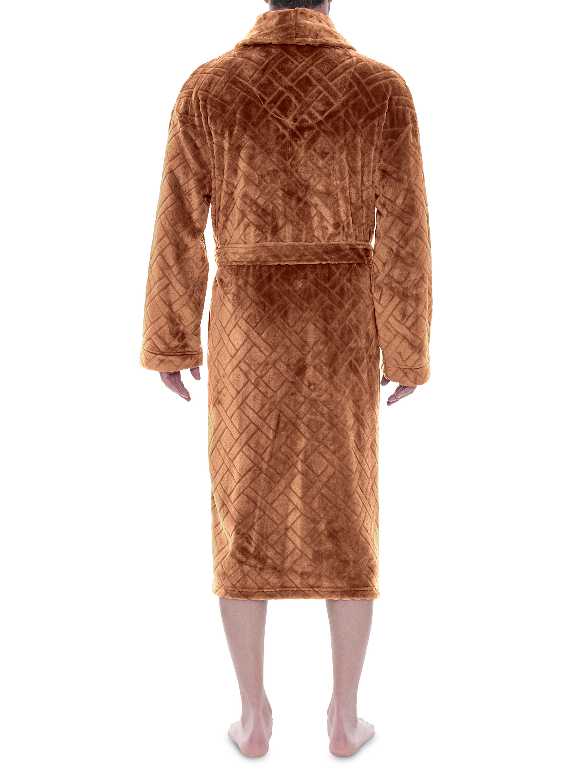 Jacquard Plush Robe