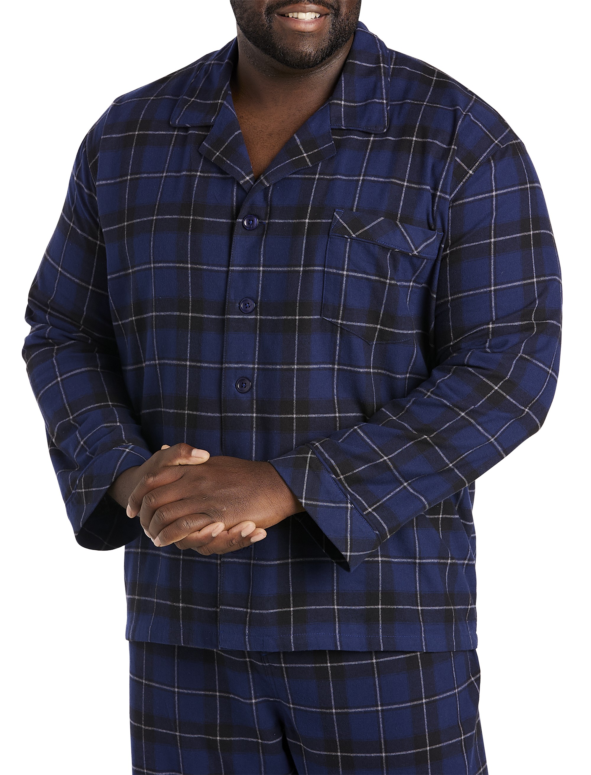 Plaid Flannel Pajama Set - thumbnail 2