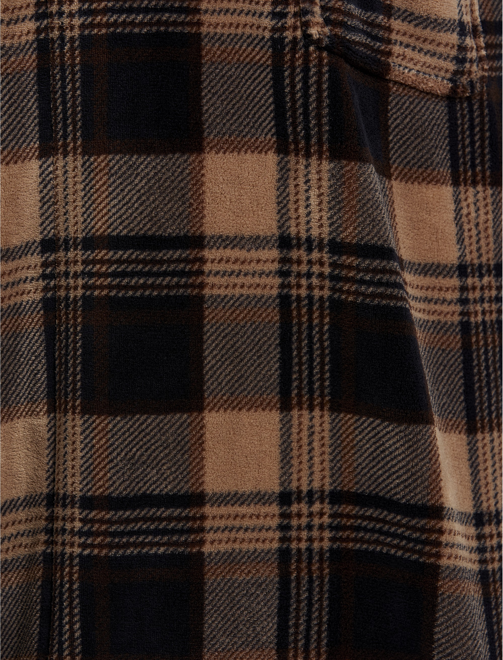Plaid Plush Robe - thumbnail 8