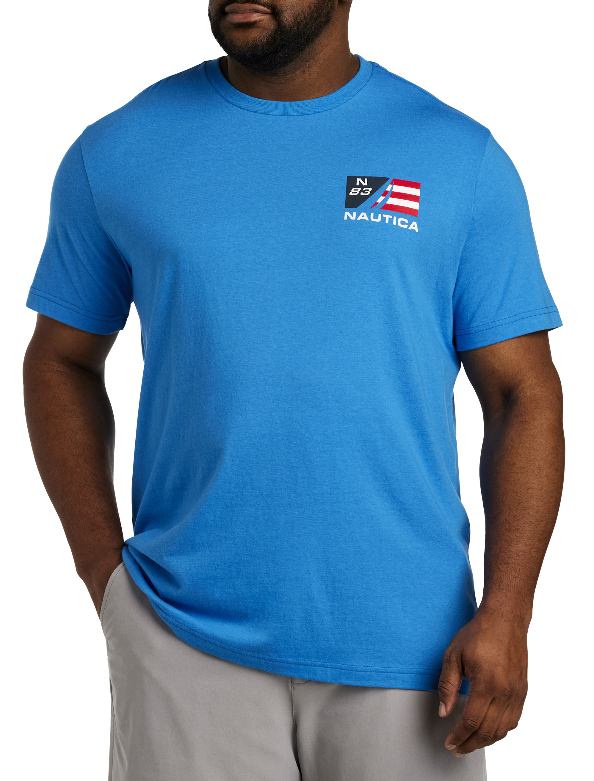 Big + Tall, Nautica Flag N83 T-Shirt