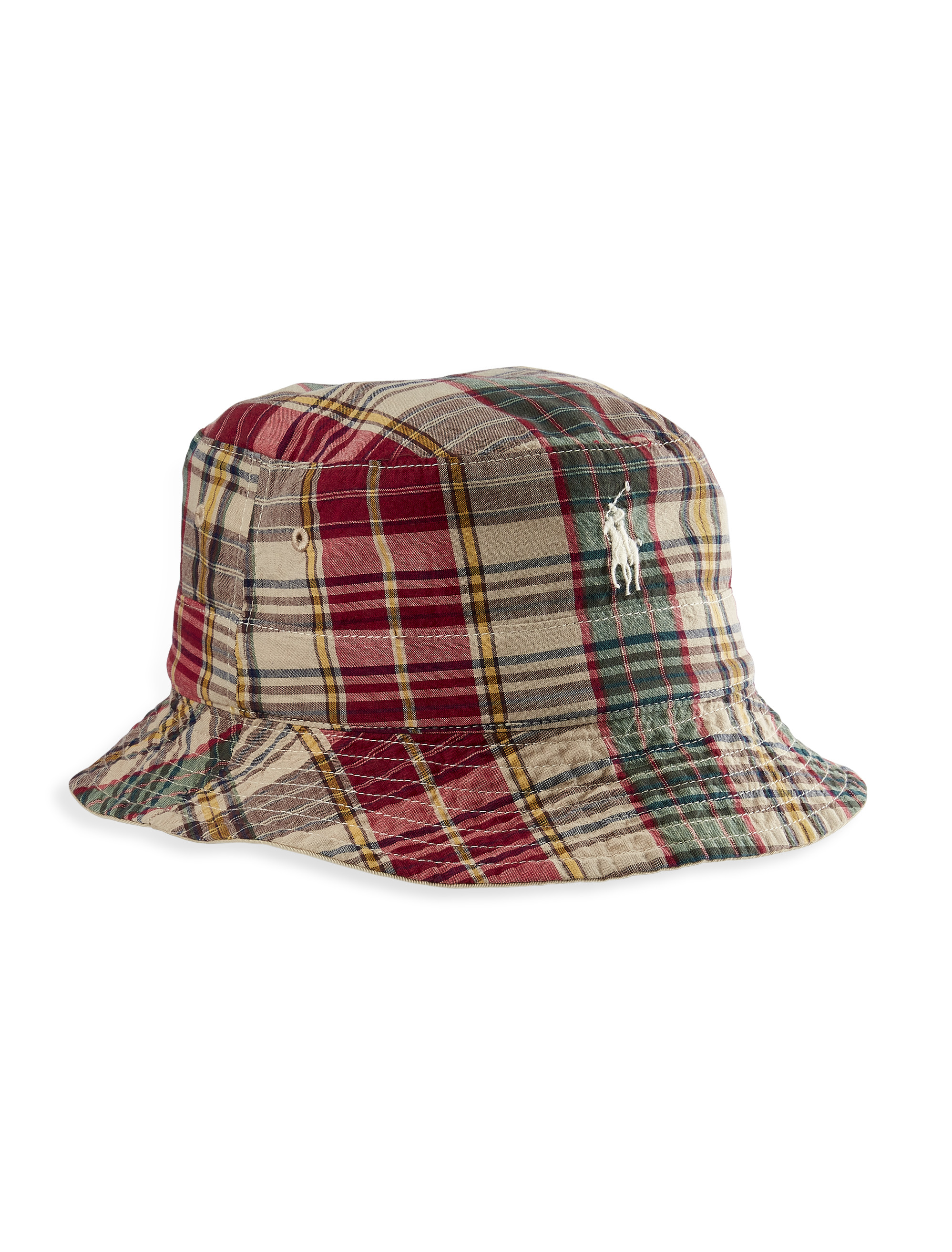 帽子 EX PLAID REVERSIBLE Big + Tall | Polo Ralph Lauren Plaid Reversible Bucket Hat | DXL