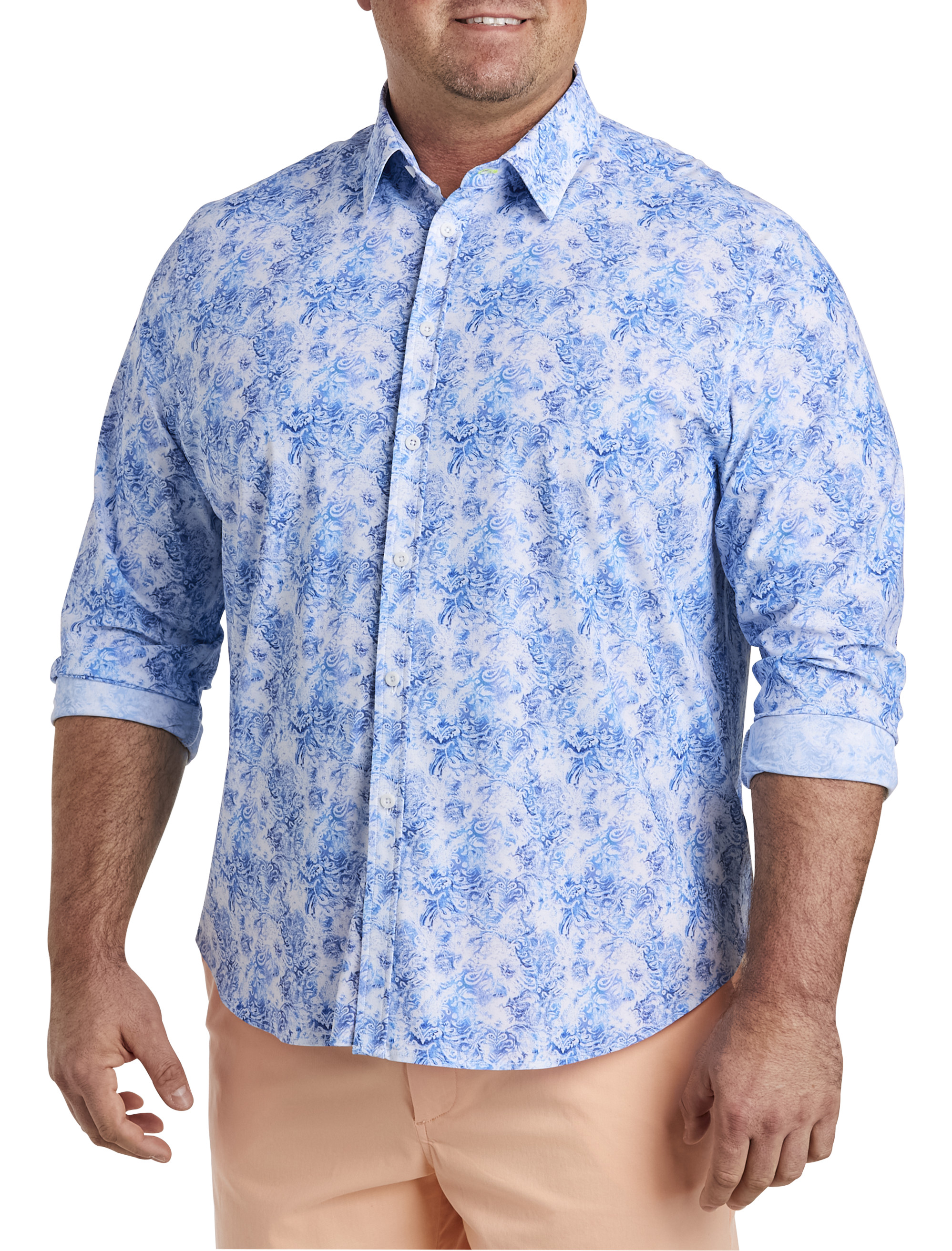 RG HE LS BASINGER WVN KNT BLUE