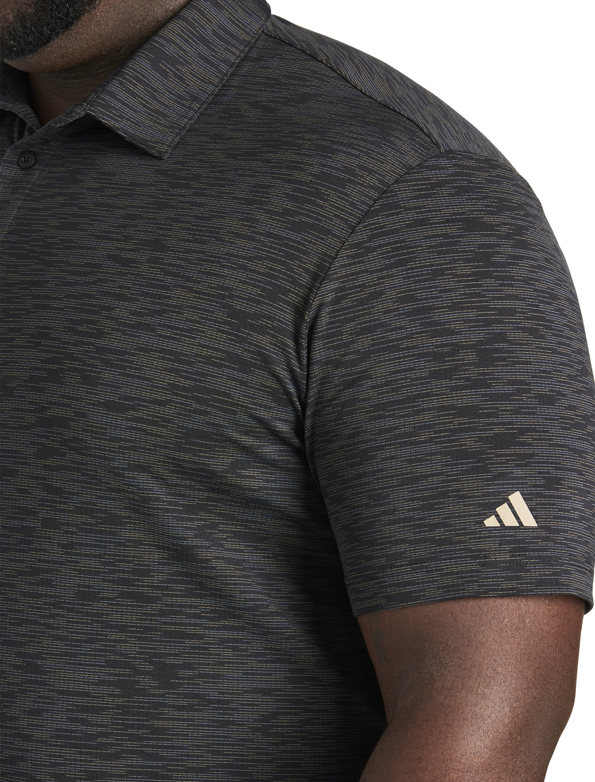 Big + Tall | Adidas Spacedye Golf Polo Shirt | DXL